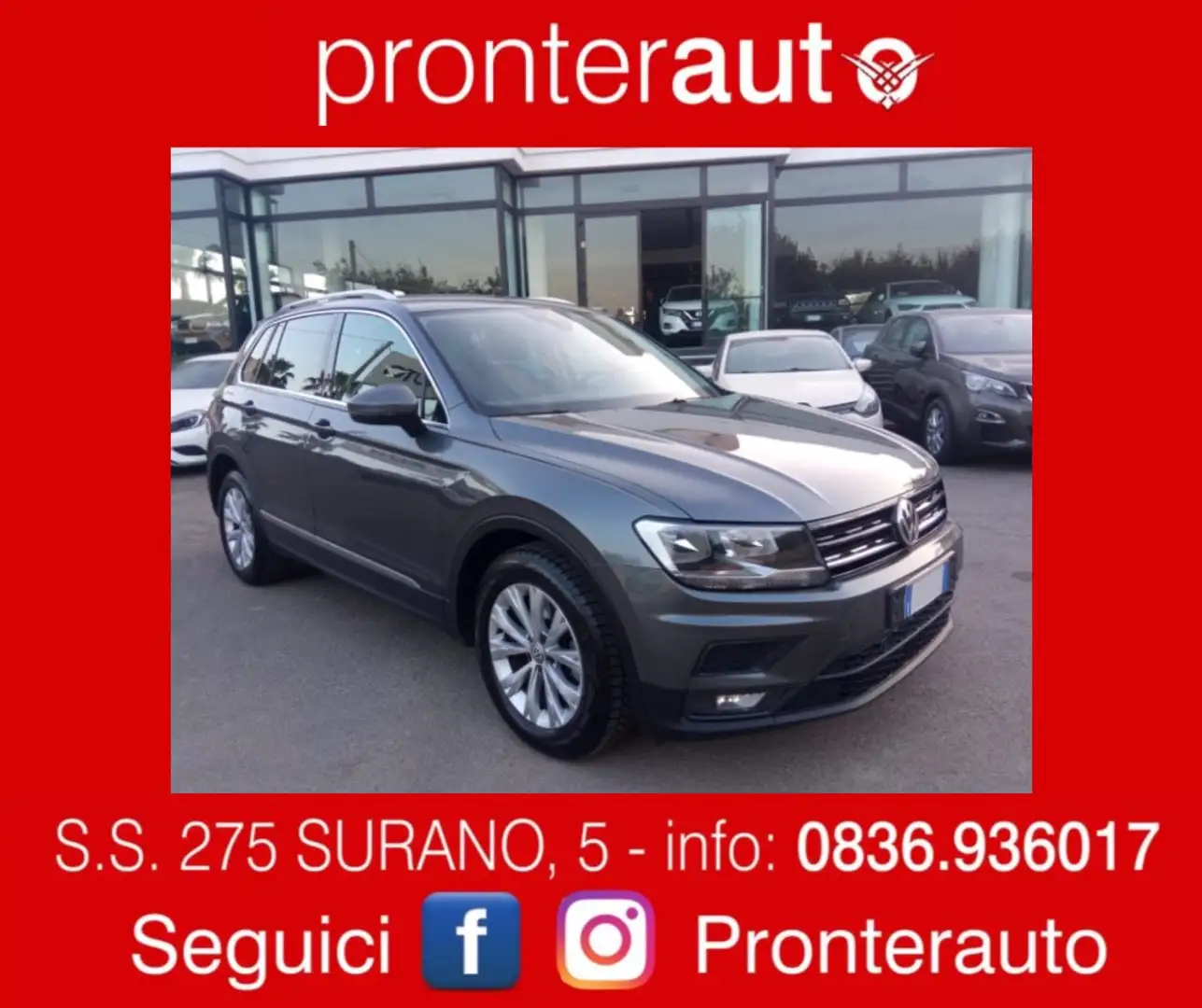 Volkswagen Tiguan 2.0 TDI Business DSG NAVI Grigio - 1