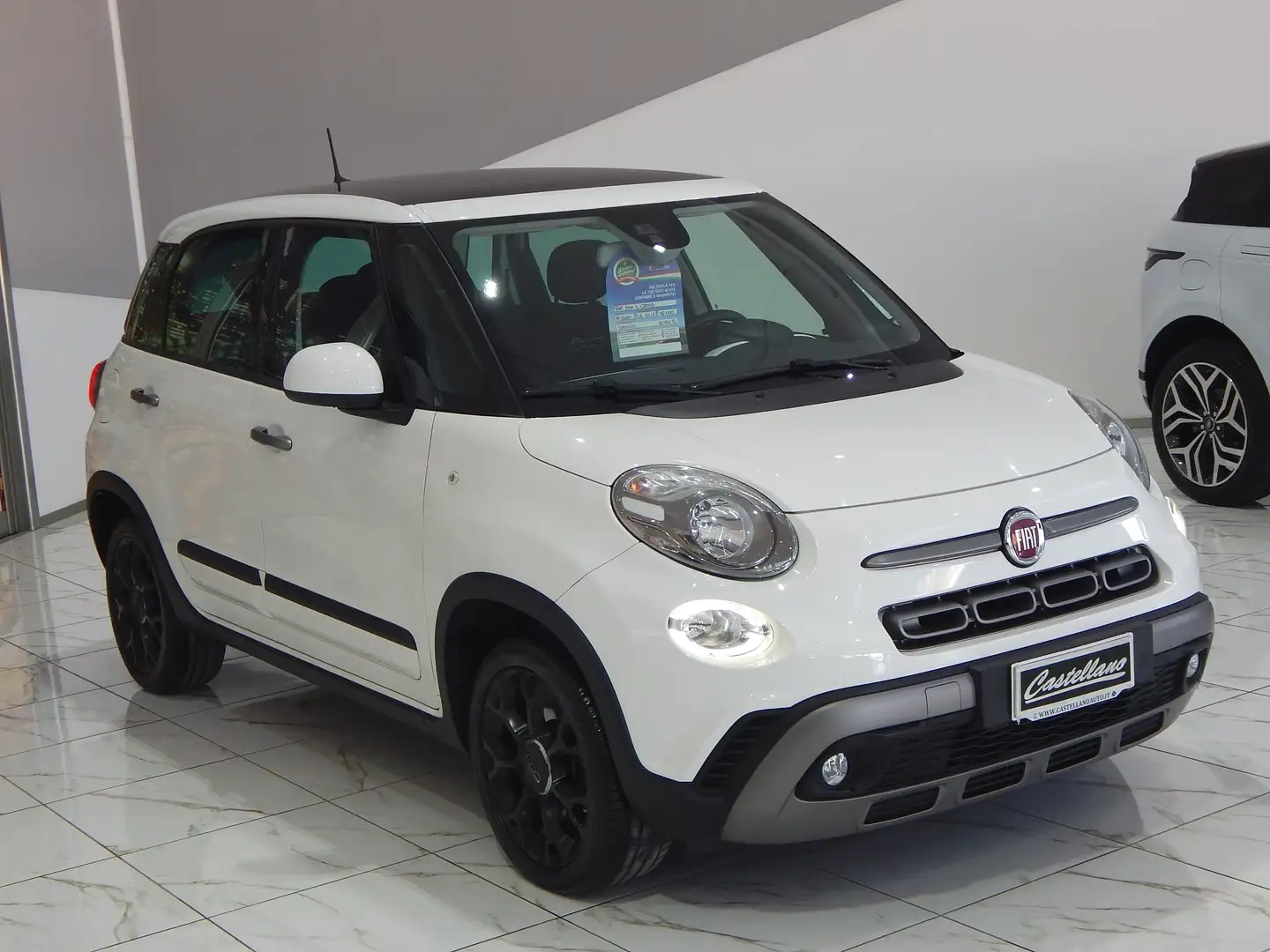 Fiat 500L Cross 1.6 mjt 120cv TETTO-NAVI-PELLE-PARK Blanco - 2