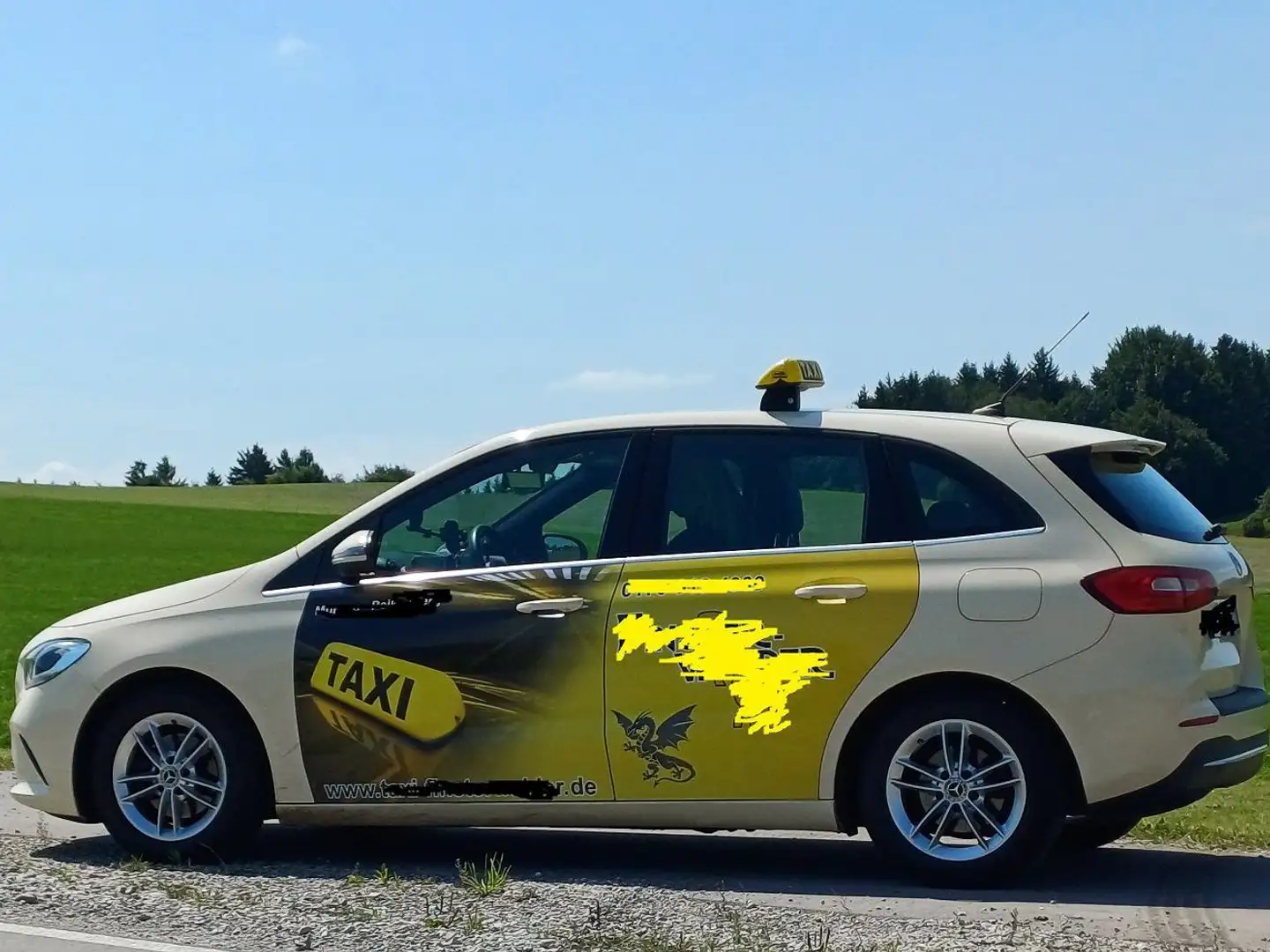 Mercedes-Benz B 180 B-Klasse Diesel d Gelb - 2