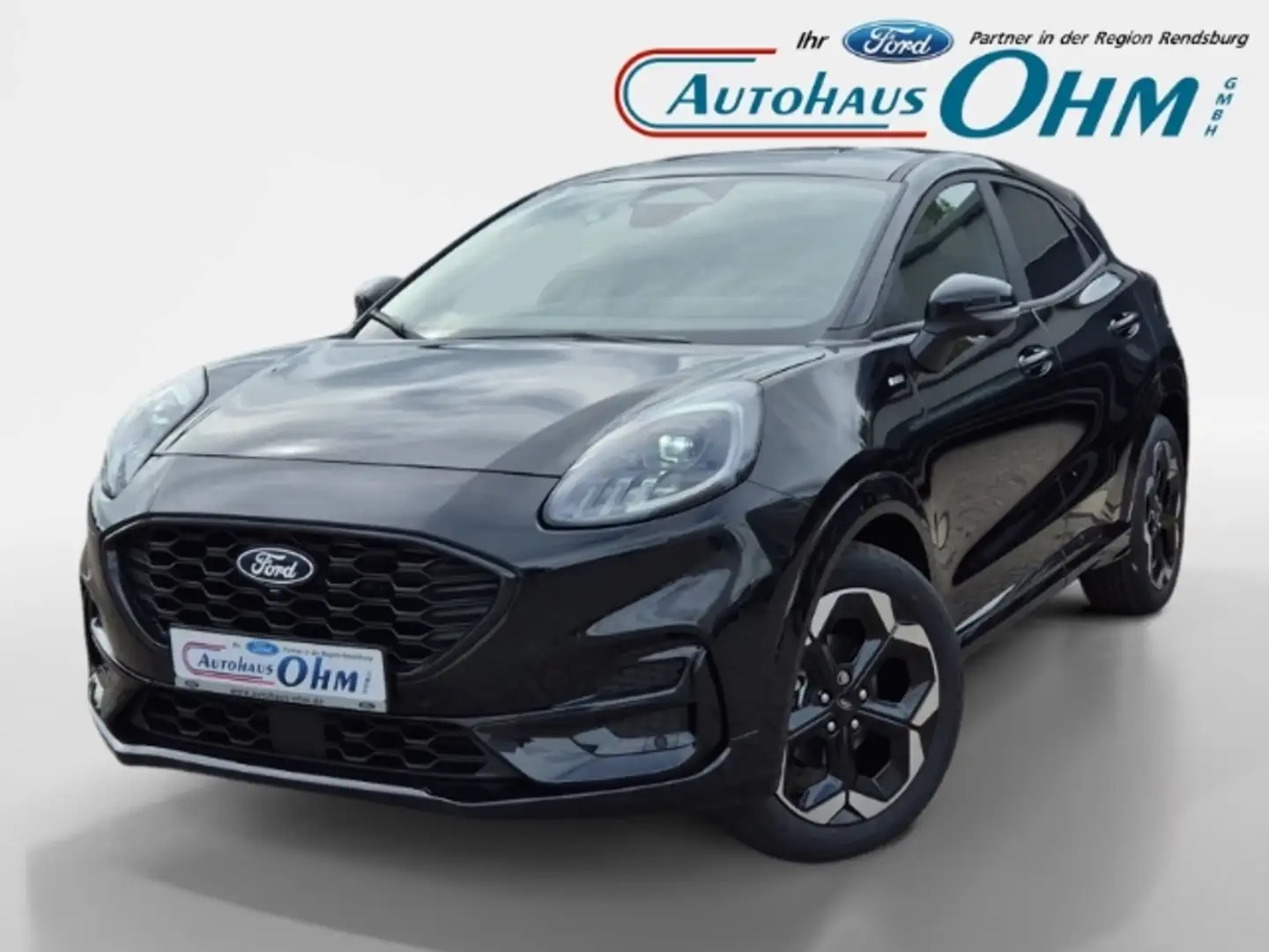 Ford Puma ST-Line X 1.0 EcoBoost Mild Hybrid - LED - FAP - N Schwarz - 1