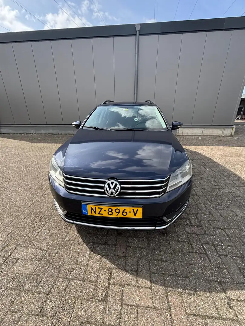 Volkswagen Passat 2.0 TDI Highl. BlM Blauw - 1