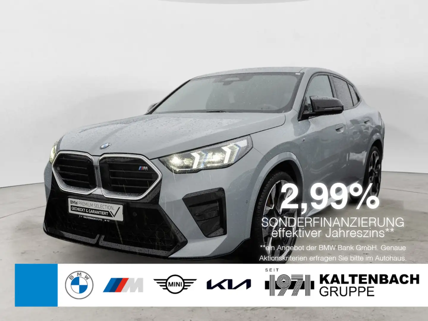 BMW X2 M 35i AHK 360° NAVI HUD LED H/K LEDER KLIMA Grau - 1
