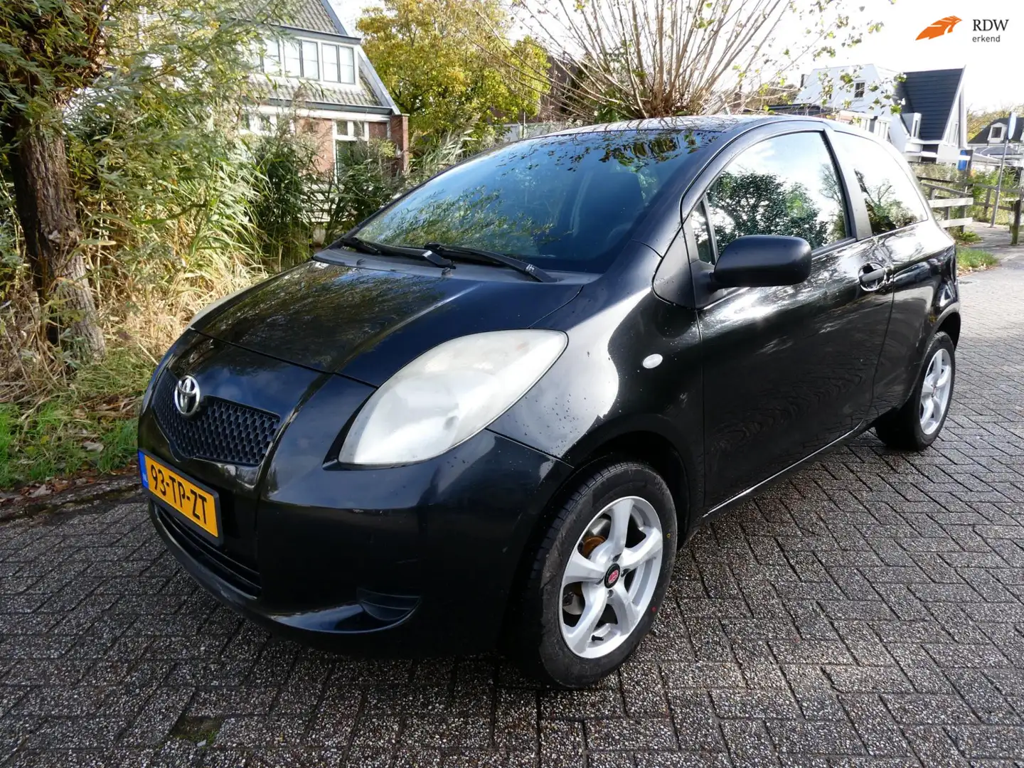 Toyota Yaris 1.0 VVTi 3-deurs Zuinig Degelijke Jap INRUILKOOPJE Noir - 1