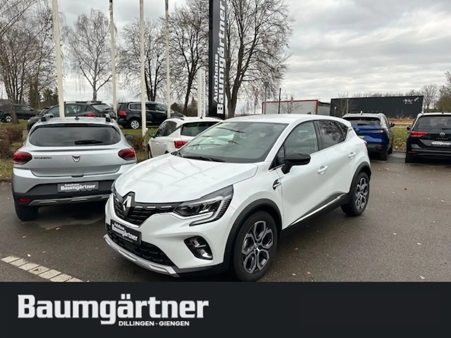 Renault Captur Techno TCe 140 EDC Mild Hybrid ACC/Sitzh./Kamera/N Weiß - 1
