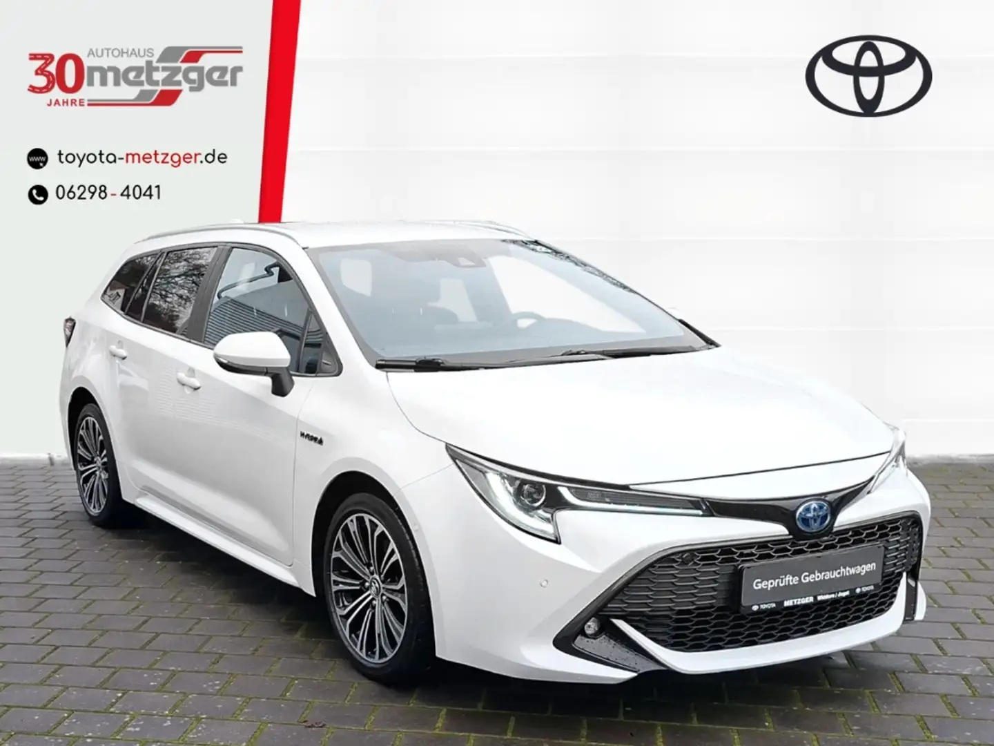 Toyota Corolla 2.0 Hybrid Touring Sports +LED +AppleCarplay +Andr Blanc - 1