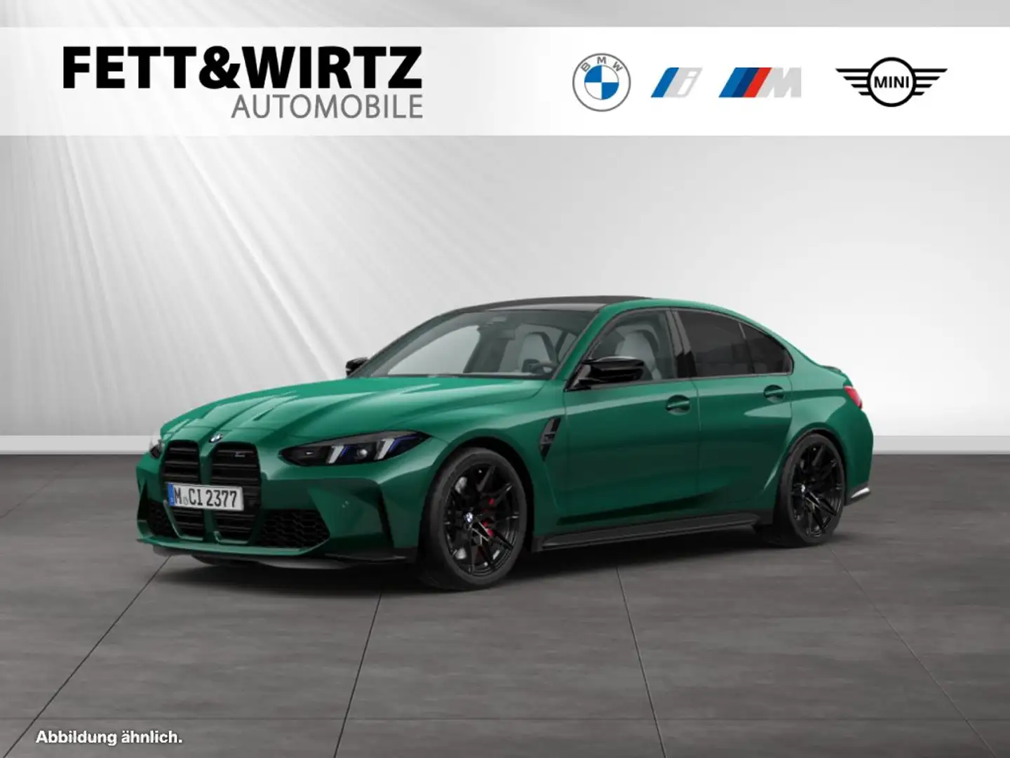 BMW M3 Competition Head-Up|Harman/Kardon|Sitzbelüft. Grün - 1