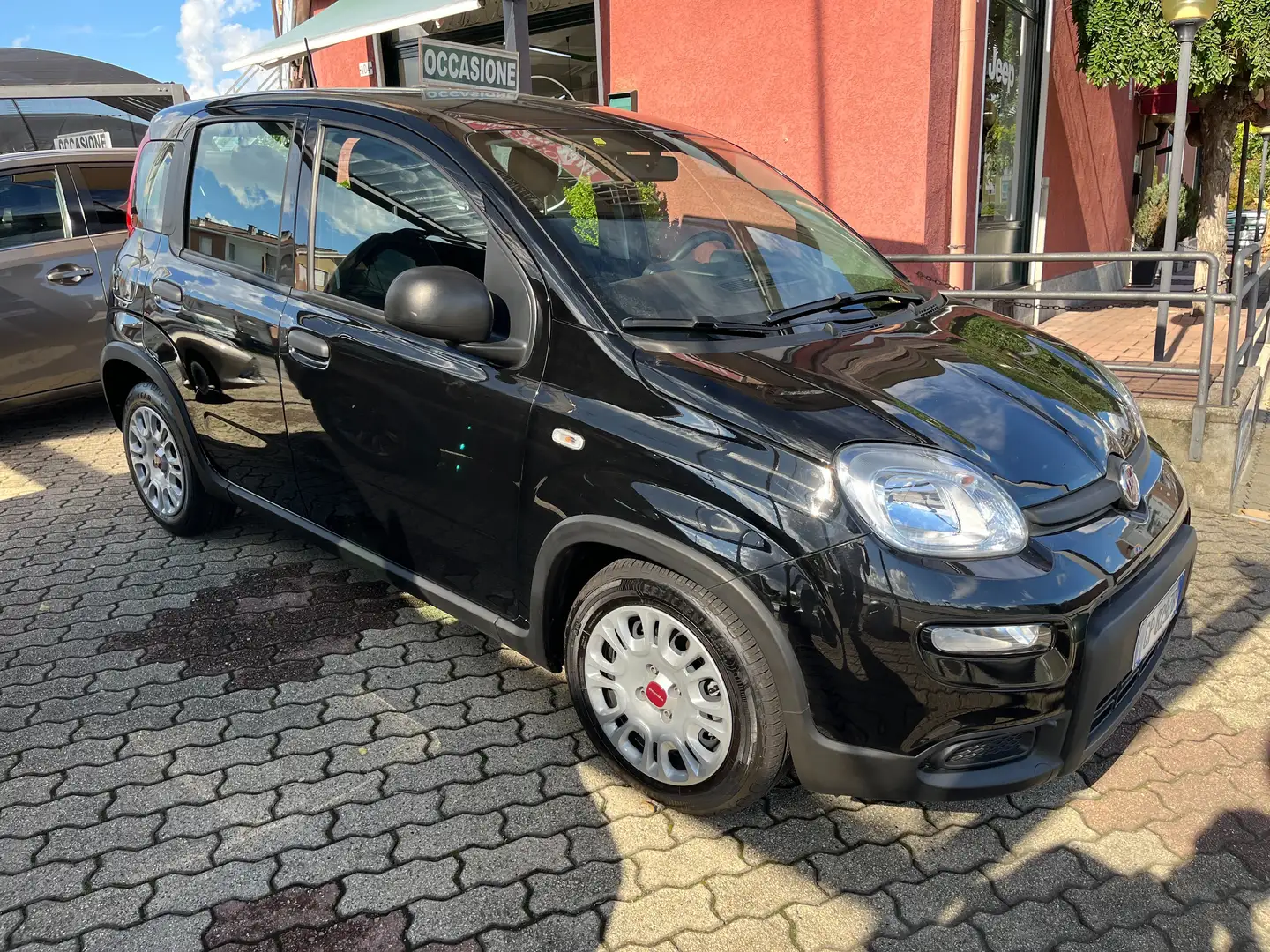 Fiat Panda Panda 1.0 firefly hybrid full optional no vincoli Zwart - 2
