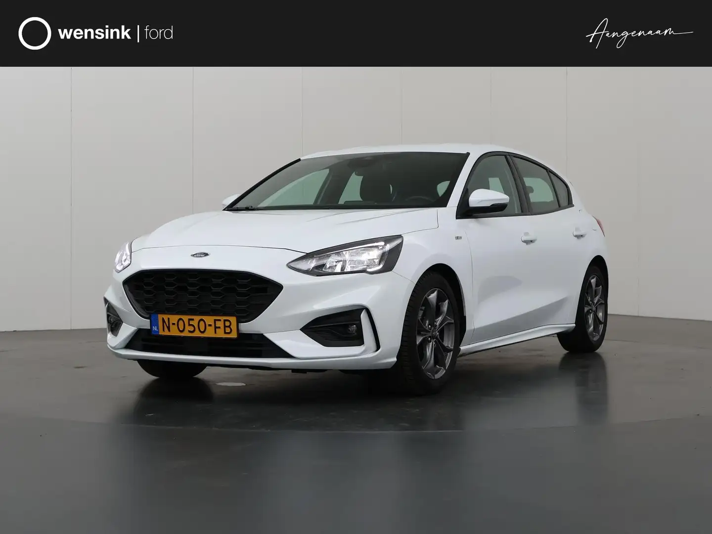 Ford Focus 1.0 EcoBoost Hybrid ST Line Business | Navigatiesy Blanc - 1