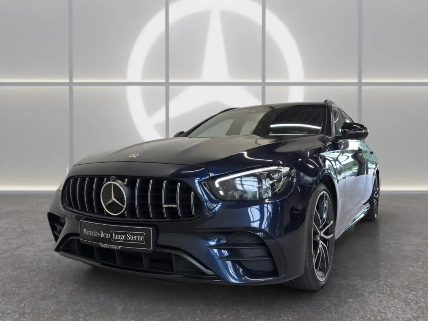 Mercedes-Benz E 53 AMG 4M T NIGHT+PERF.LENKR+BUS+DIST+BUR+360° Blau - 2