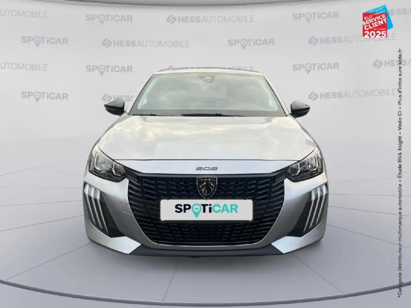 Peugeot 208 1.2 PureTech 75ch S\u0026S Active Gris - 2