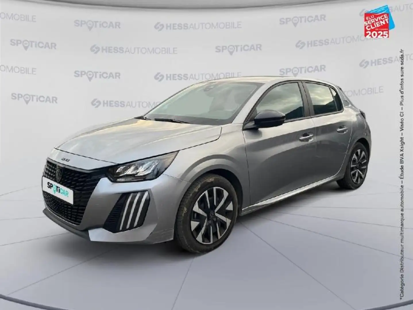 Peugeot 208 1.2 PureTech 75ch S\u0026S Active Gris - 1