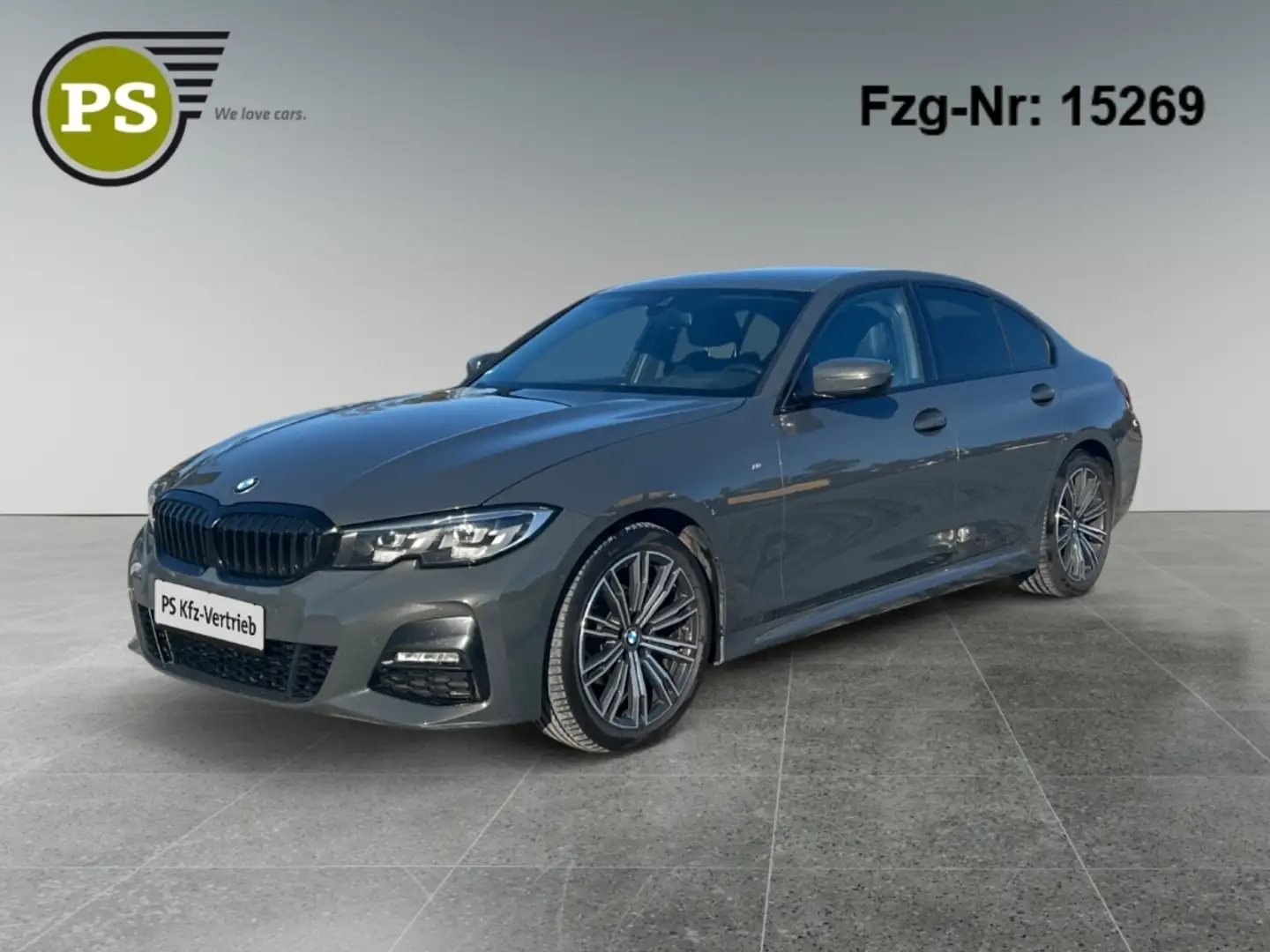 BMW 318 d M Sport-Paket Head-up Navi Individuallack Grau - 1
