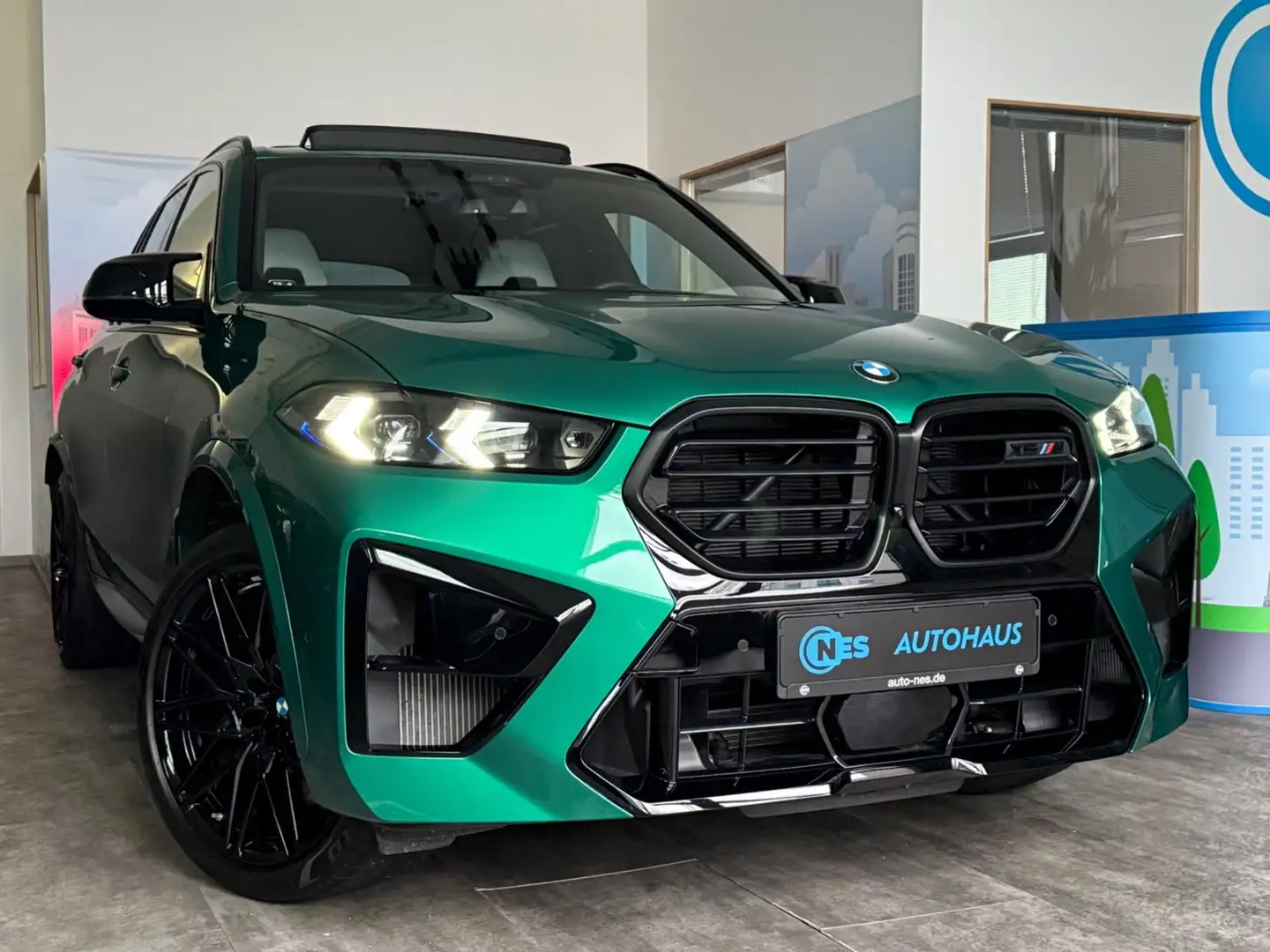 BMW X5 M COMPETITION*B&W*SKY LOUNGE*SOFT*MASSAG*VOLL Verde - 2