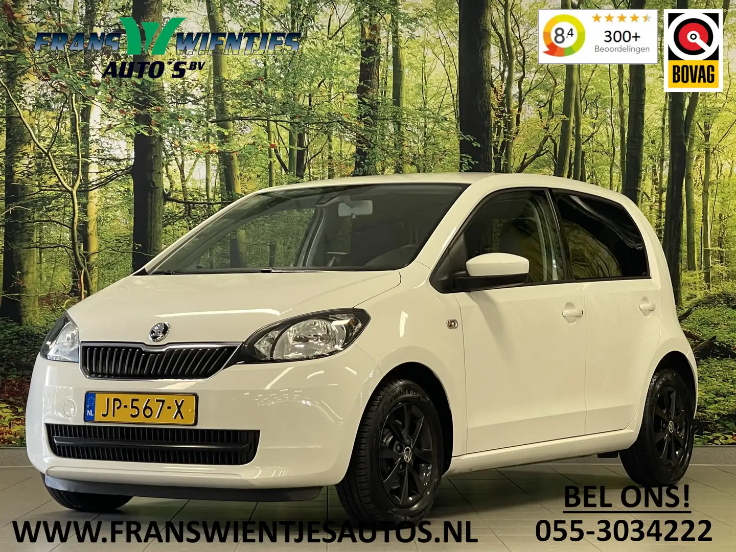 Skoda Citigo 1.0 Greentech Fresh | Origineel Nederlands | 5 Deu Wit - 1