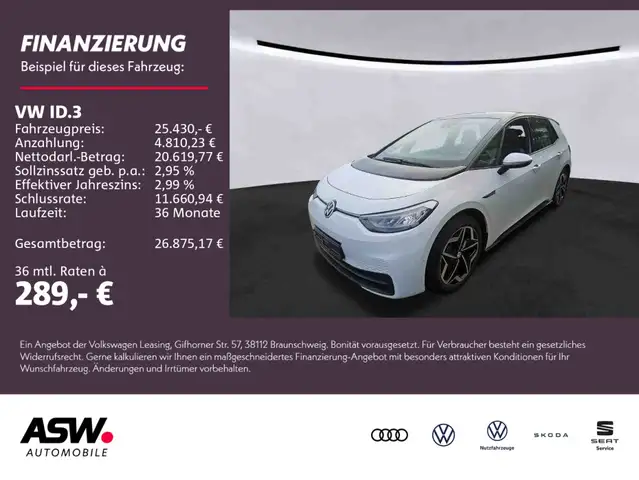 Volkswagen ID.3 Pro S LED Navi WÄPU RFK ACC PDC SHZ