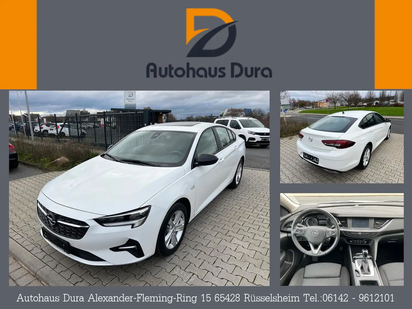 Opel Insignia 2.0 D Business Edition Aut. Navi+Led Weiß - 1