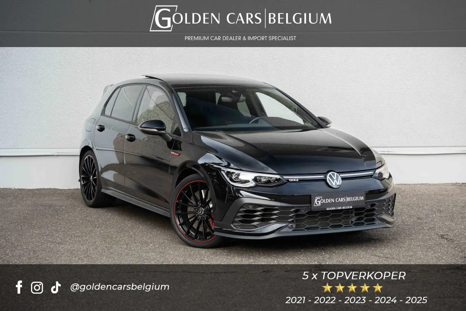 Volkswagen Golf GTI Clubsport PANO/AKRA/IQLIGHTS/H&K/ACC/CARPLAY/DAB Zwart - 1