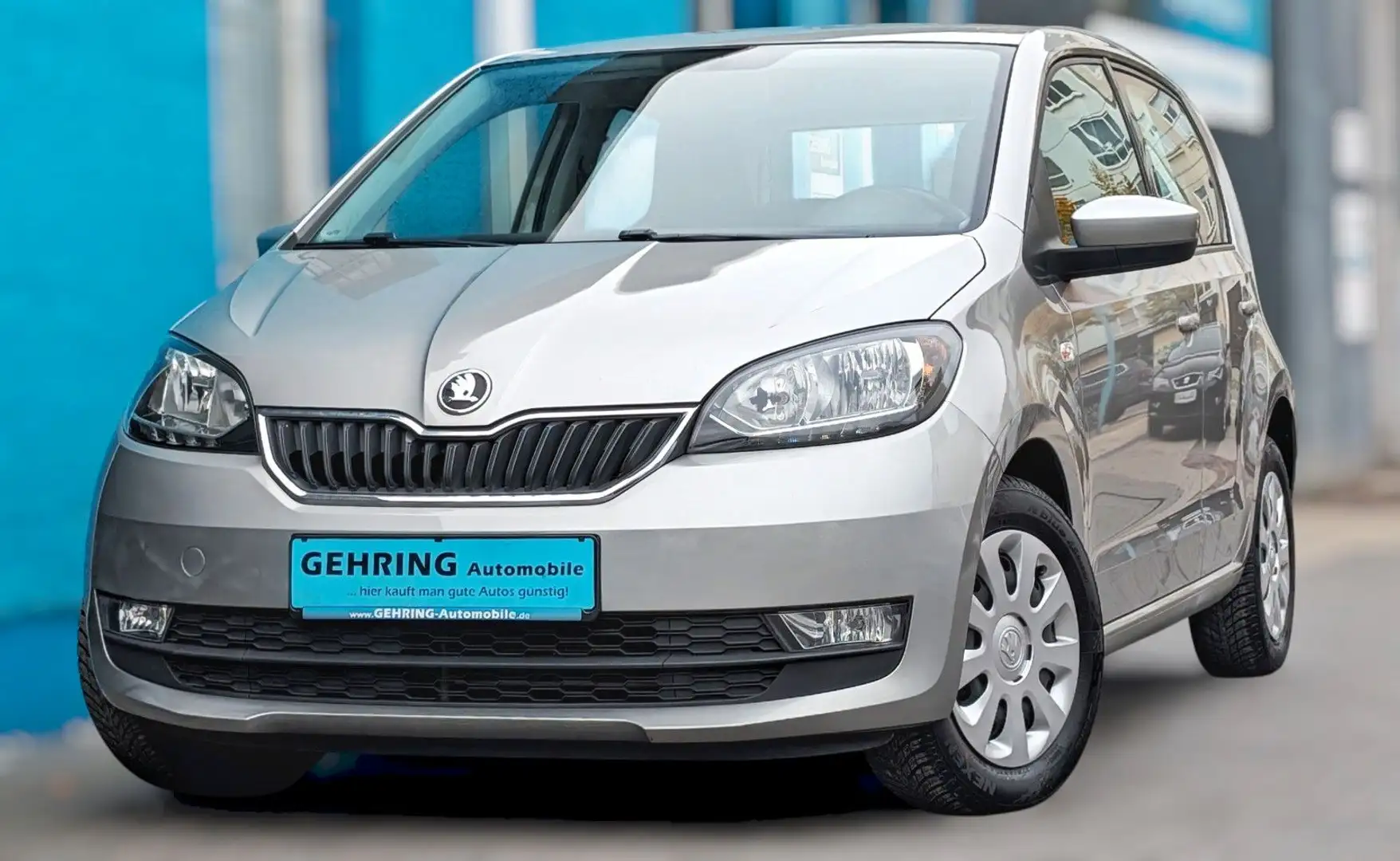 Skoda Citigo Style Klima 5trg Sitzhzg Allwetter 41TKm Argent - 1
