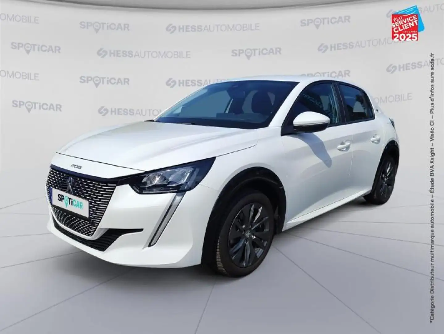 Peugeot e-208 e-208 136ch Active Business Blanc - 1