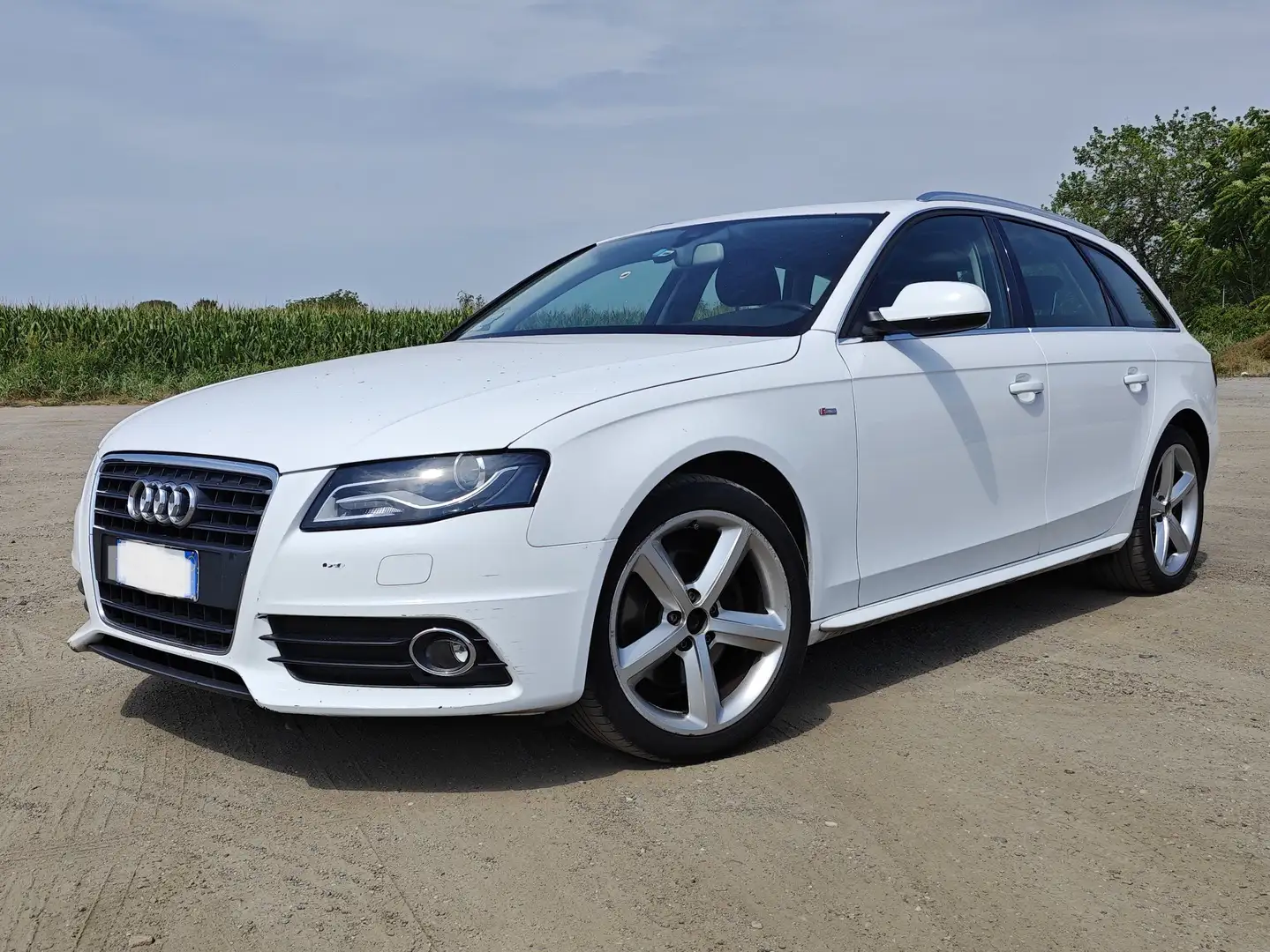 Audi A4 A4 IV Avant Avant 2.0 tdi S-Line multitronic fap Bianco - 1
