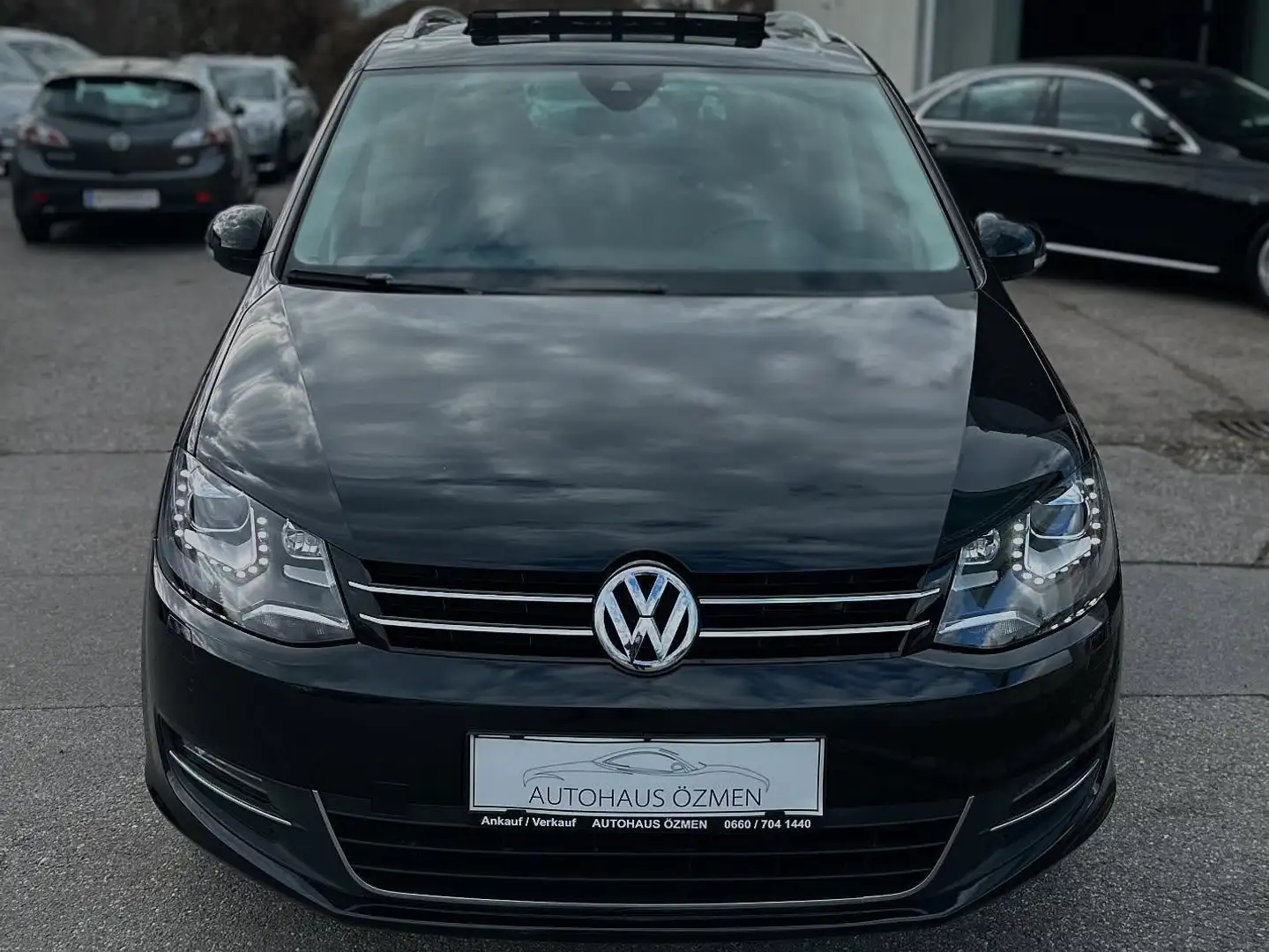 Volkswagen Sharan Highline 2,0 TDI 7-Sitzer Schwarz - 2