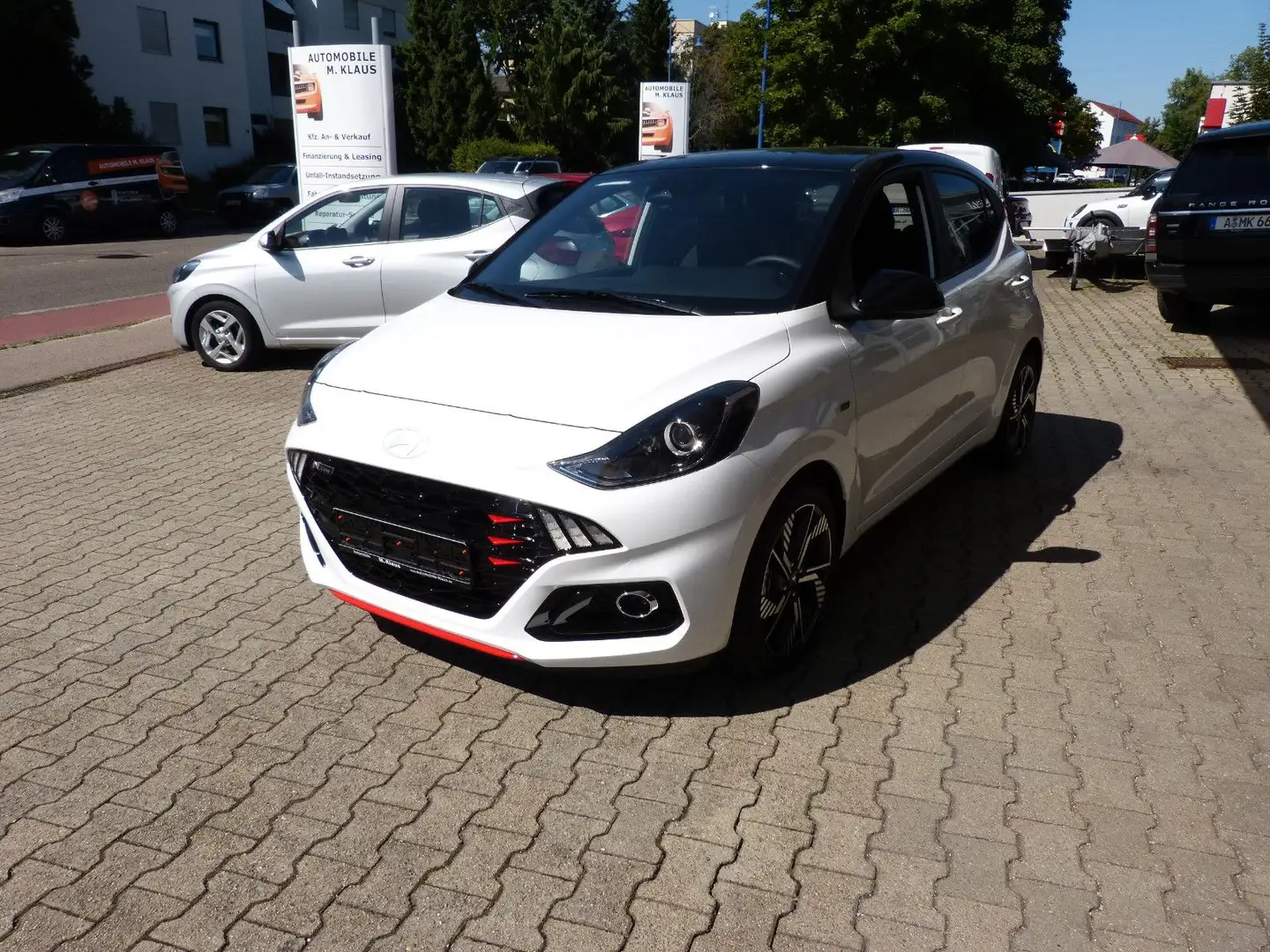 Hyundai i10 N Line NAVI KAMERA KLIMAAUT. LHZ SHZ 5.SITZE Weiß - 1