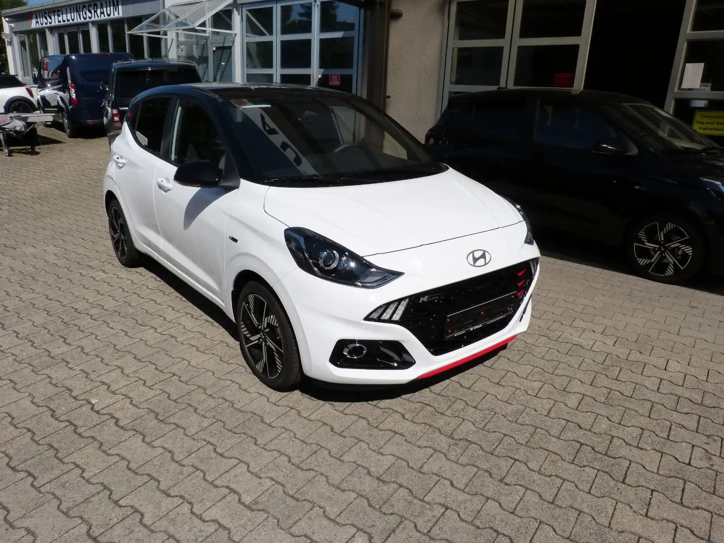 Hyundai i10 N Line NAVI KAMERA KLIMAAUT. LHZ SHZ 5.SITZE Weiß - 2