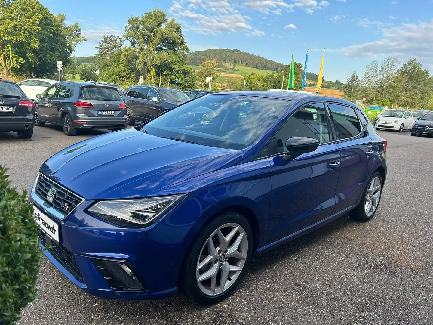 SEAT Ibiza FR Blau - 2