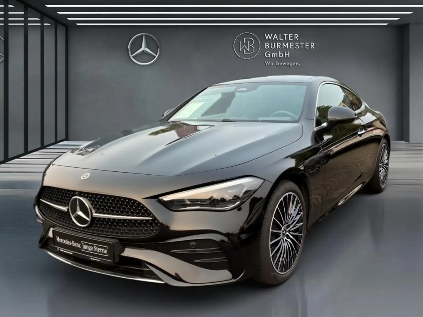 Mercedes-Benz CLE 220 d Coupé AMG+Pano+Kamera+MBUX+Ambiente Černá - 1