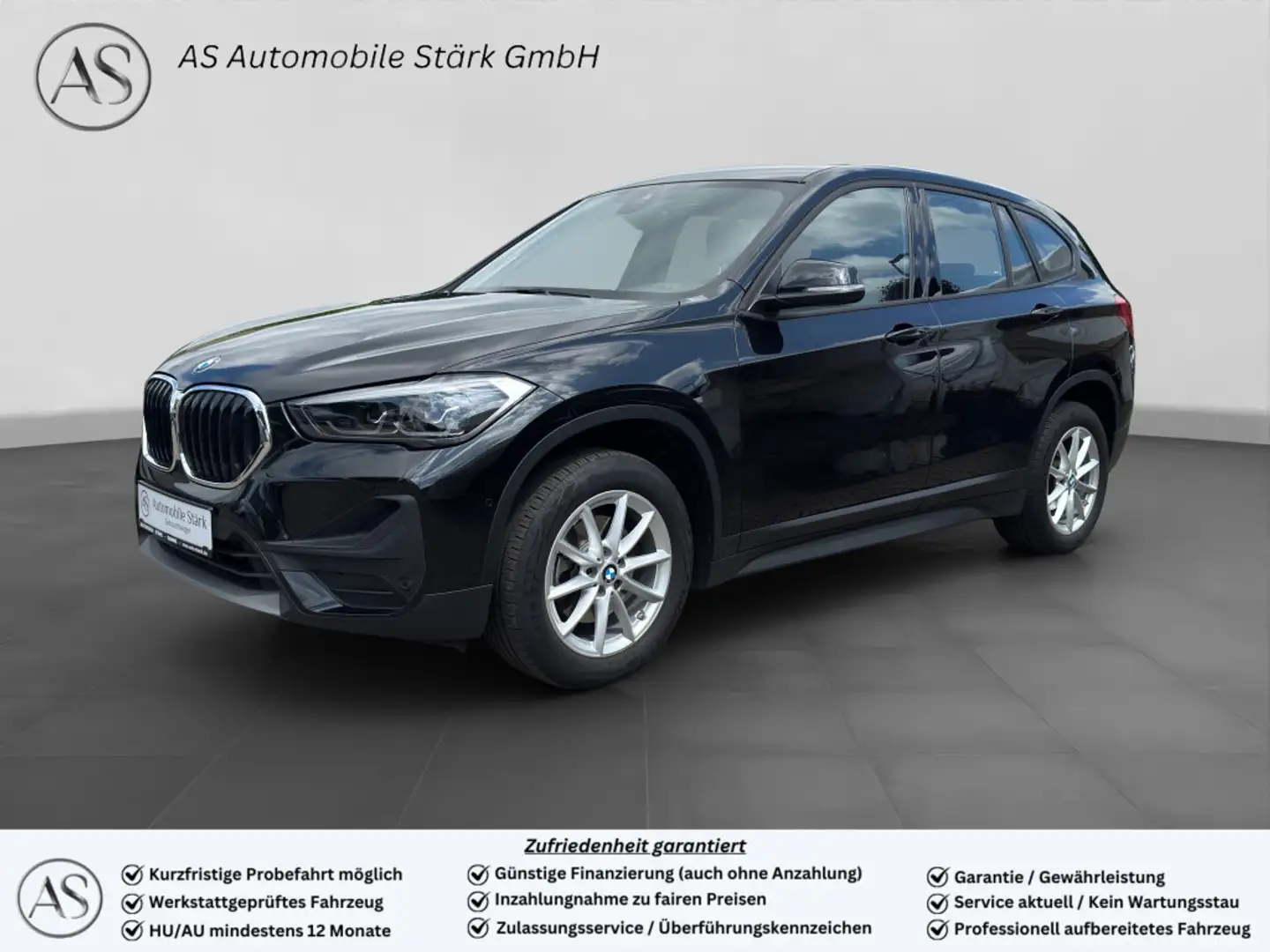 BMW X1 sDrive 18d LED+Kamera+AHK+Sportsitze Schwarz - 1