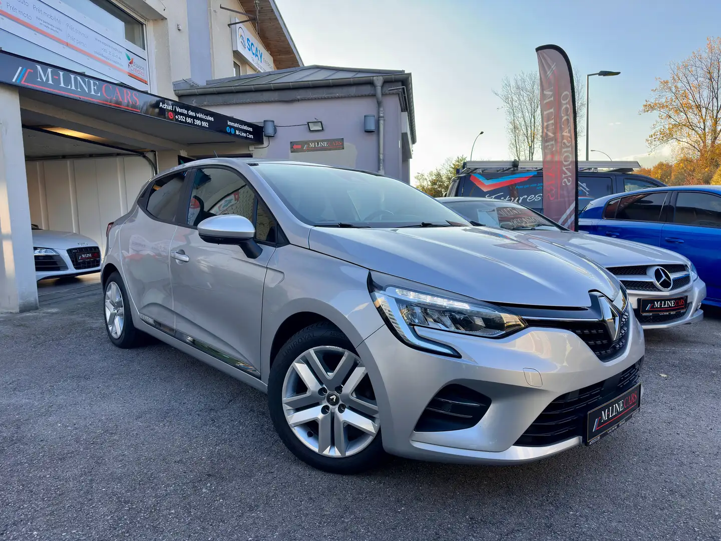 Renault Clio 1.0 TCe 100ch Intens Gris - 1