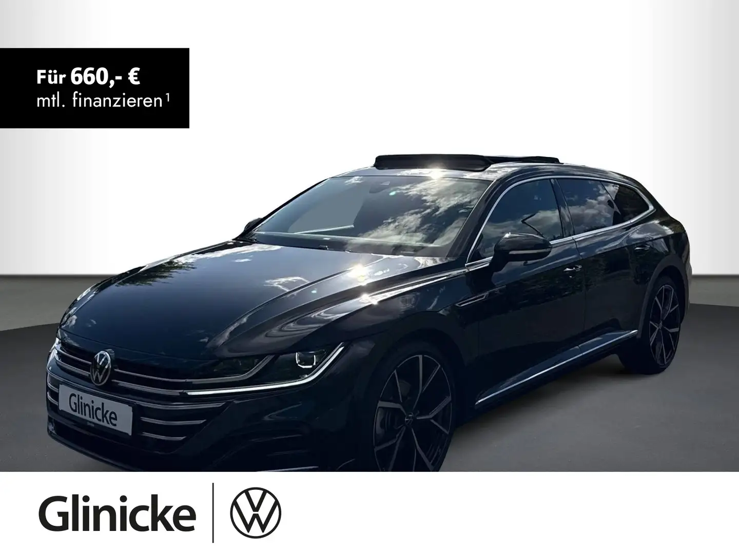 Volkswagen Arteon 2.0 TDI R-LINE DSG, AHK, PANO, NAVI Schwarz - 1