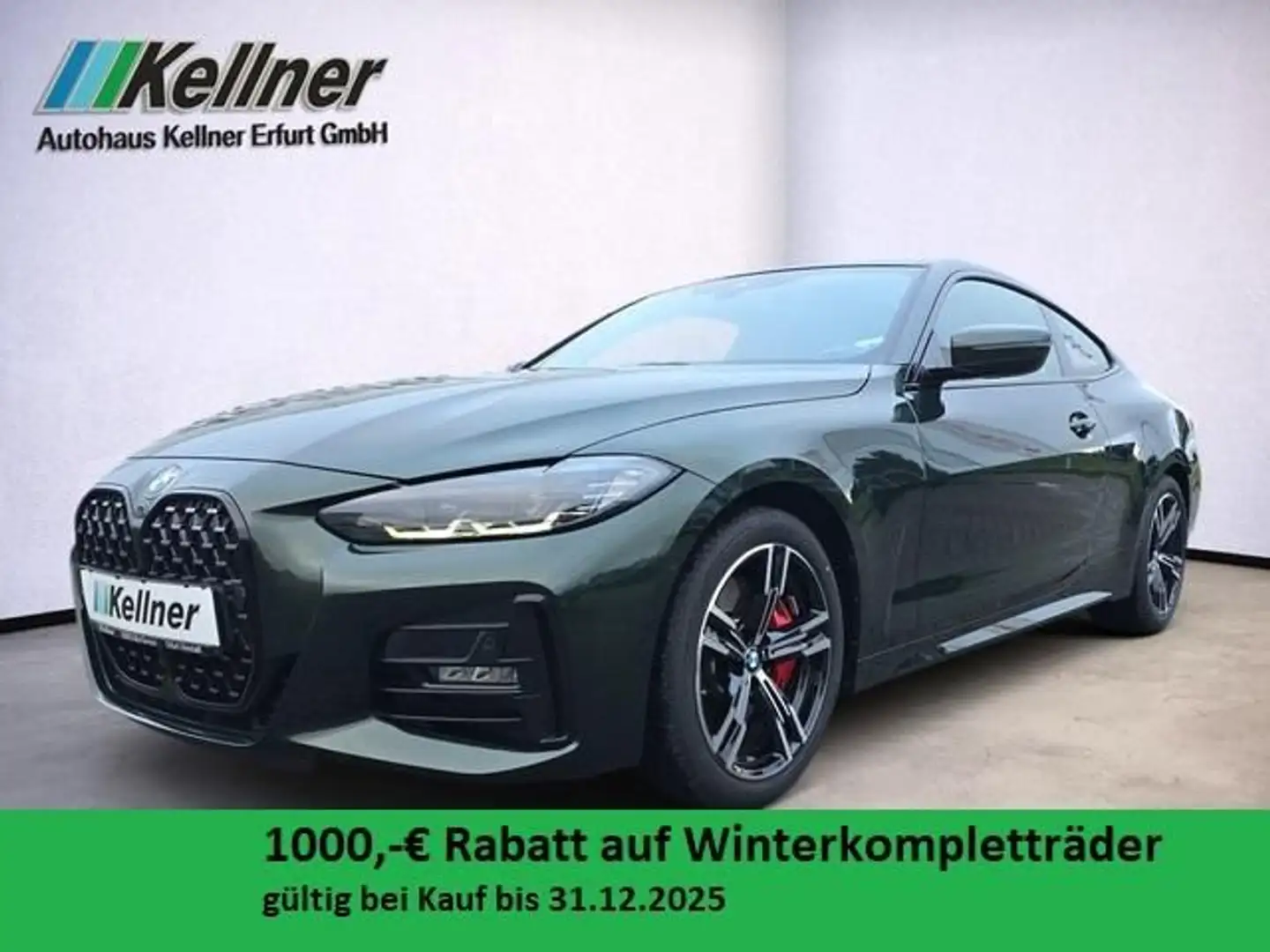 BMW 430 d xDr. Coupé M-Sport-PRO+Standhzg+HIFI Grün - 1