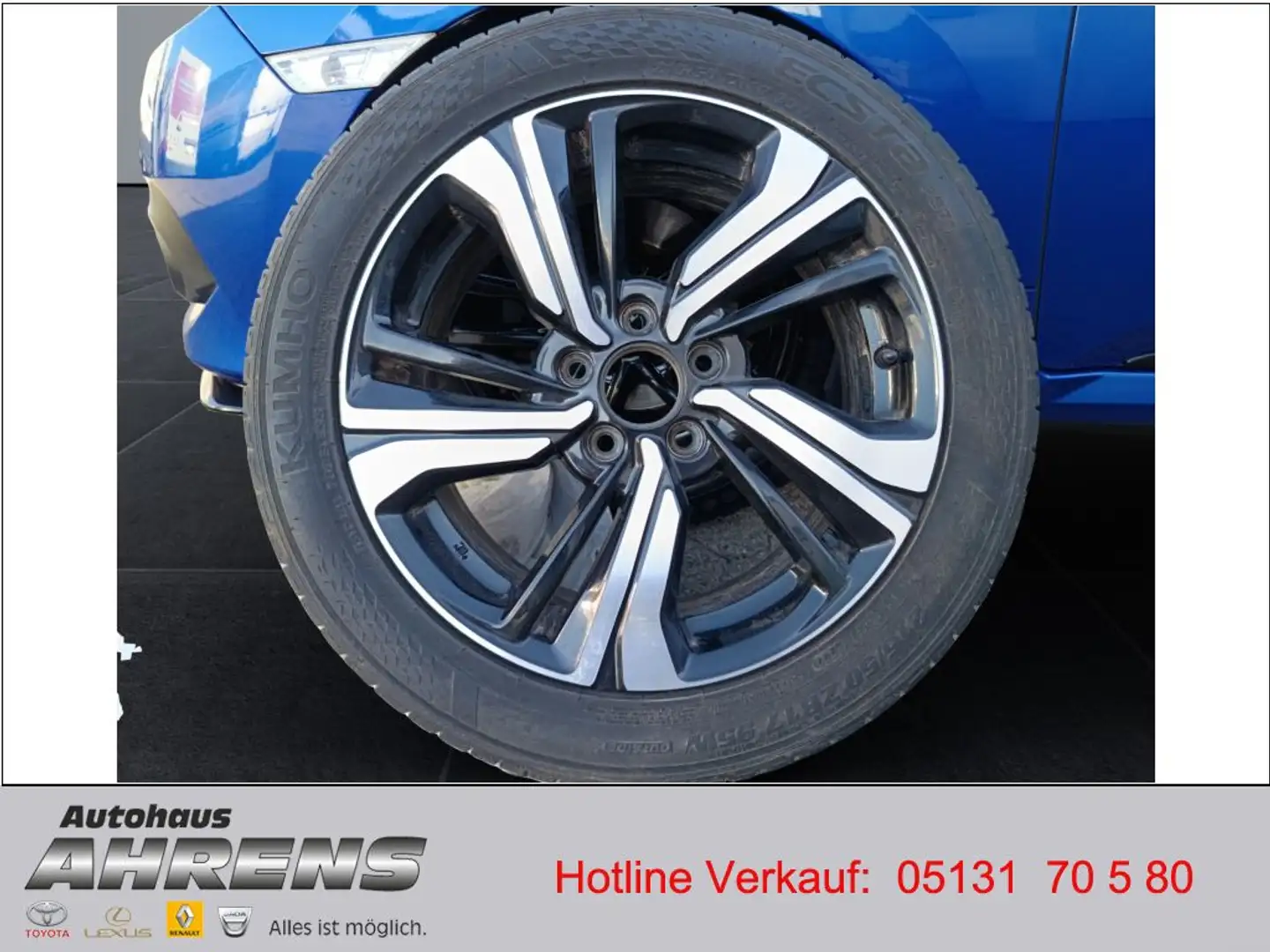 Honda Civic 1.5 i-VTEC Turbo CVT Executive Blau - 2