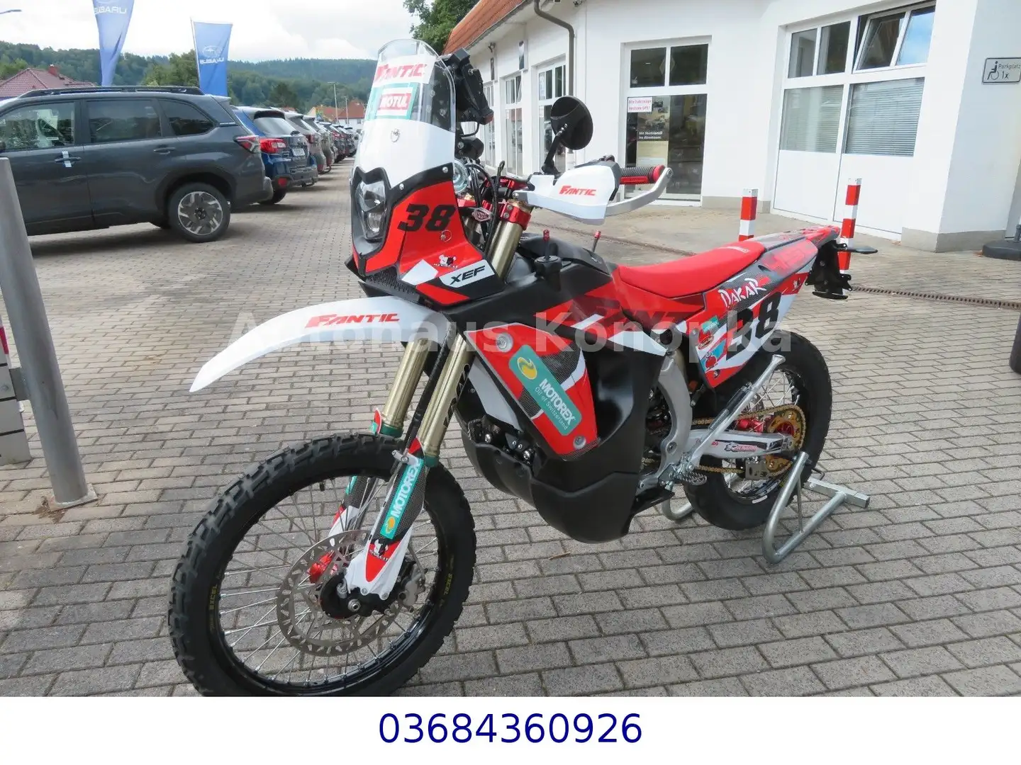 Fantic XEF 450 Rally MY2025 Factory Czerwony - 1