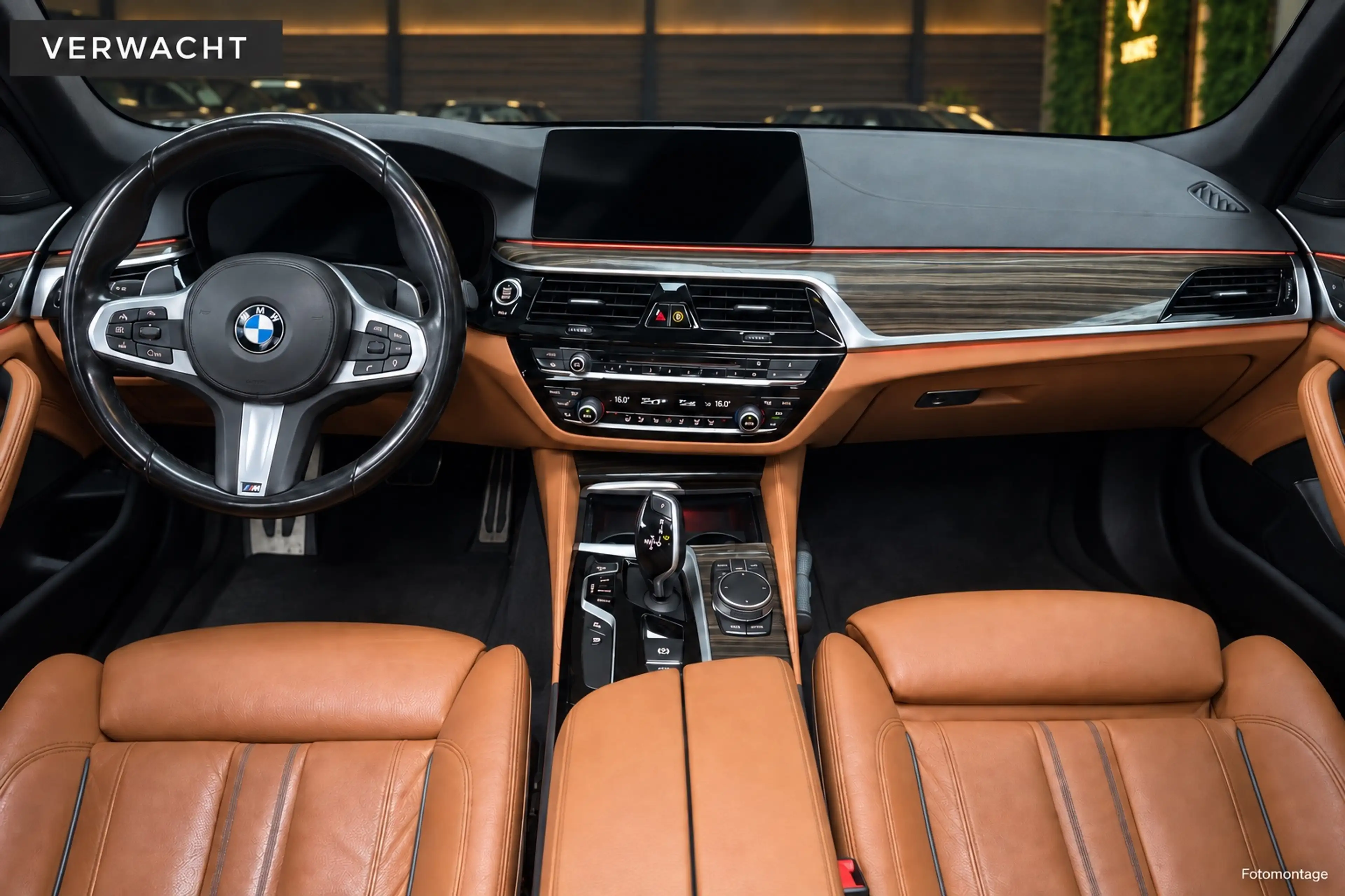 BMW 530 5-serie 530i M-Sport - Schuifdak - Cognac — photo 3