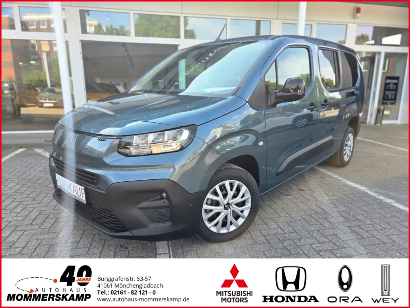 Fiat Doblo Turismo 1.5 130cv Auto Maxi 7-Sitzer+Automatik+Nav Bleu - 1