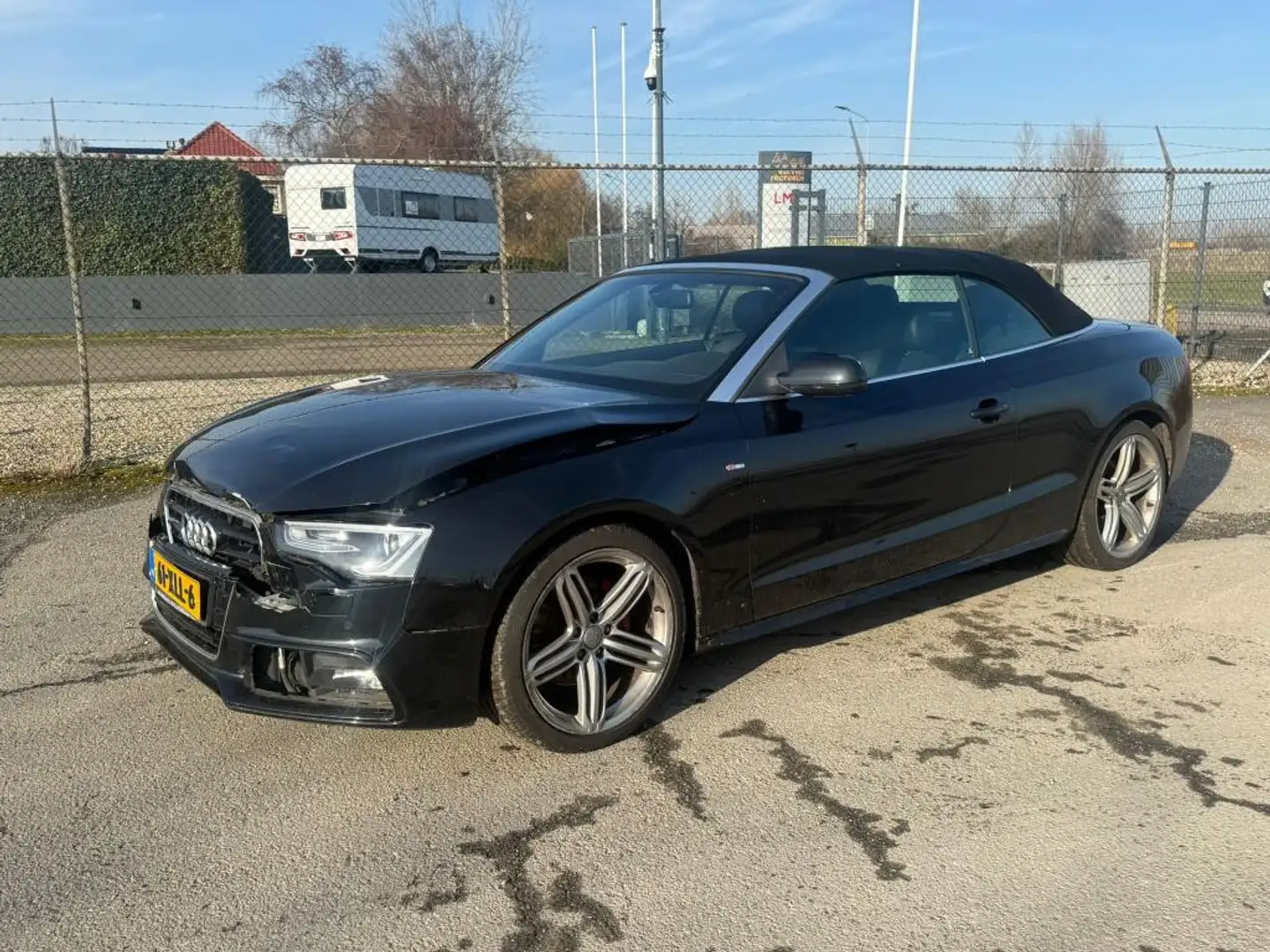 Audi A5 Cabriolet 1.8 TFSI Pro Line S Noir - 1