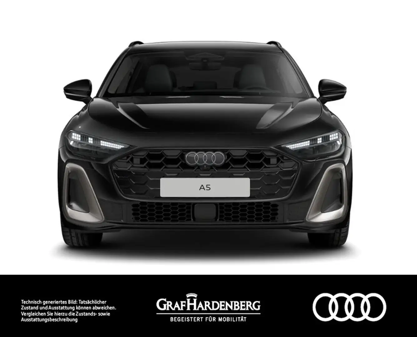 Audi A5 Avant TFSI quattro S line Matrix Navi B&O HuD Schwarz - 2
