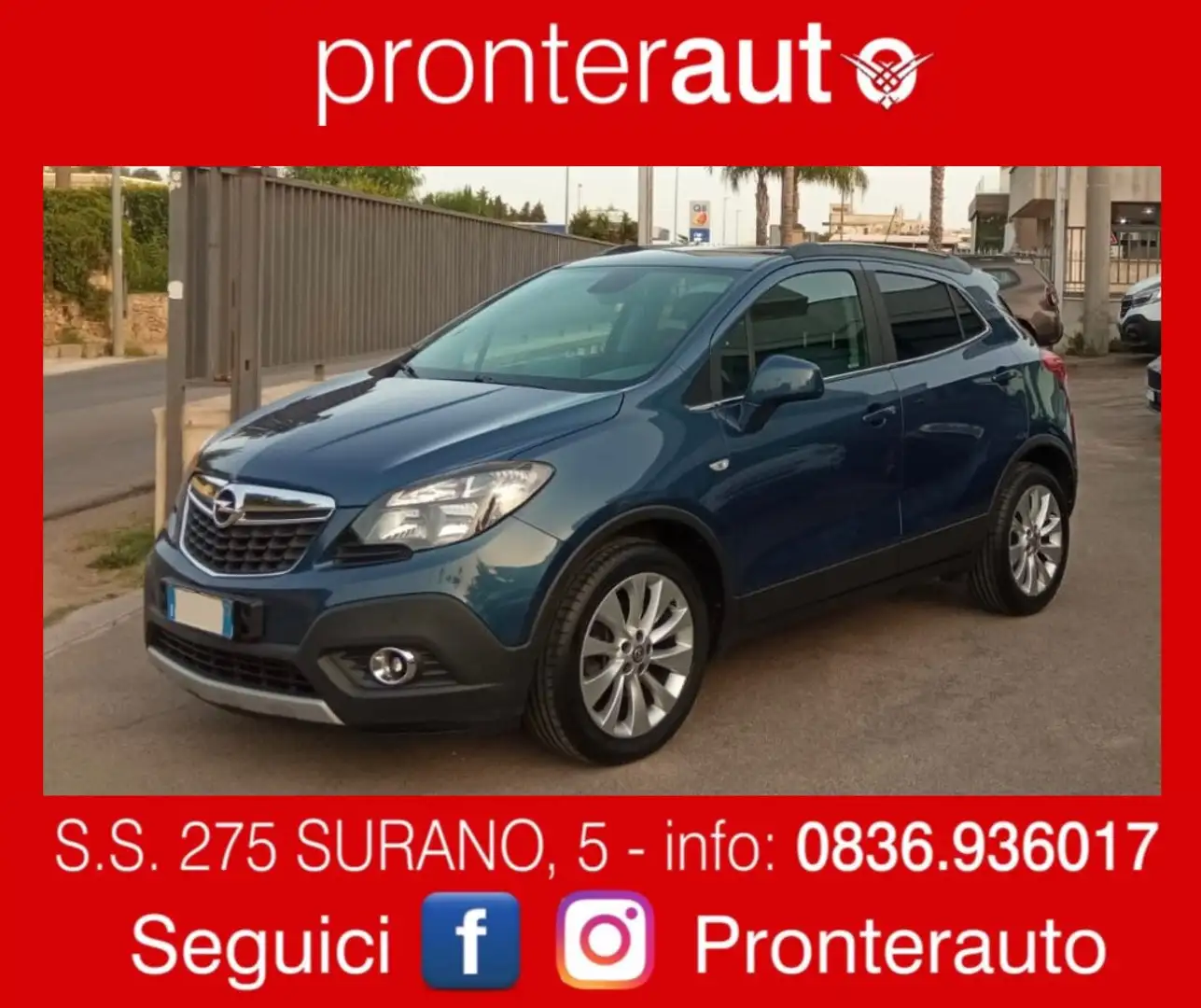 Opel Mokka 1.6 cdti EcoTech Cosmo Bleu - 1