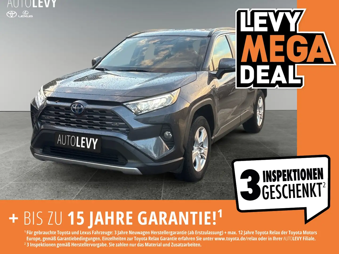 Toyota RAV 4 RAV4 2.5 Business Edition *CARPLAY*AA*KLIMA*SHZ* Gris - 1