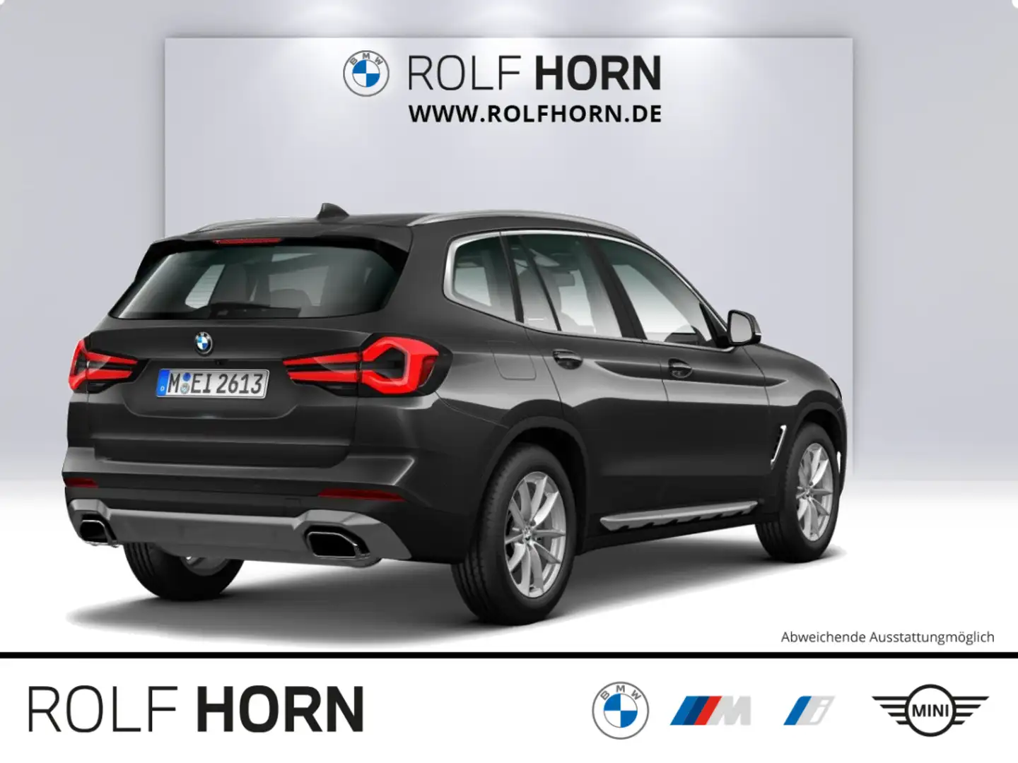 BMW X3 xDrive20i Autom Navi LED Winter Paket PDC SHZ Grau - 2