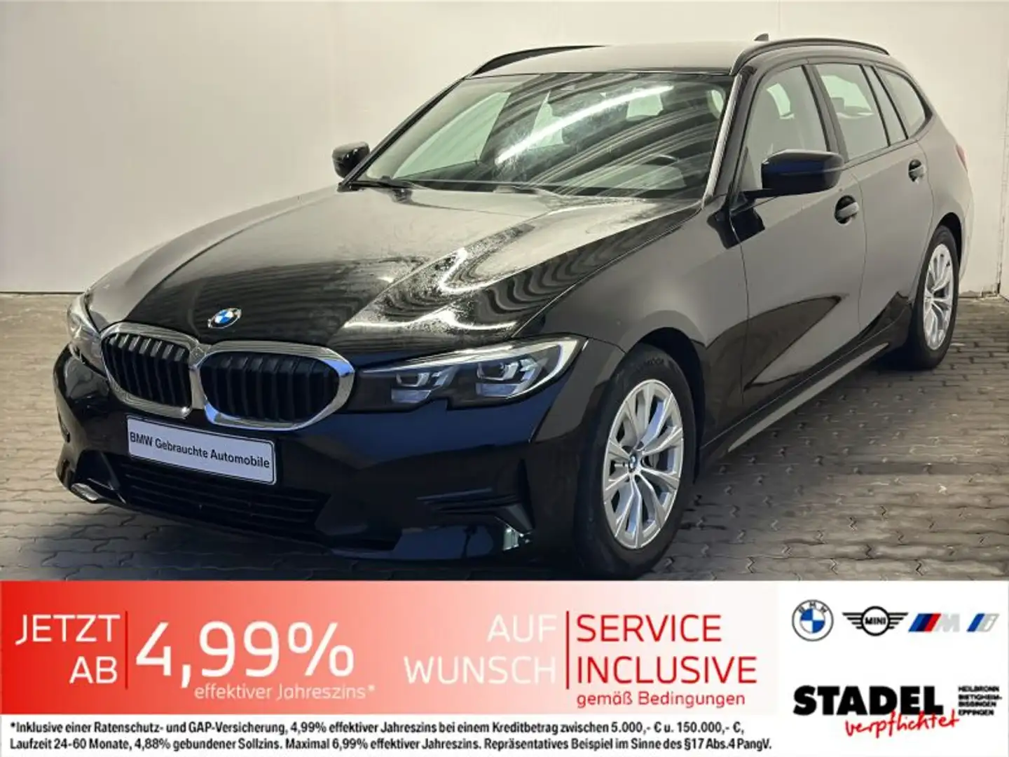 BMW 330 iA Tour. Advantage Navi.LED.M-LR.PDCvohi..DAB Schwarz - 1