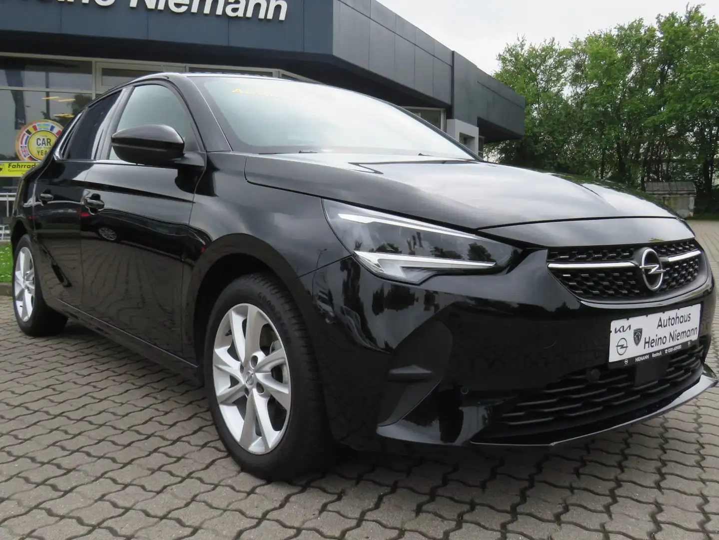 Opel Corsa Elegance Automatik *LED*PDC*RFK*LM*TWA*KLIMA*DAB* Zwart - 1