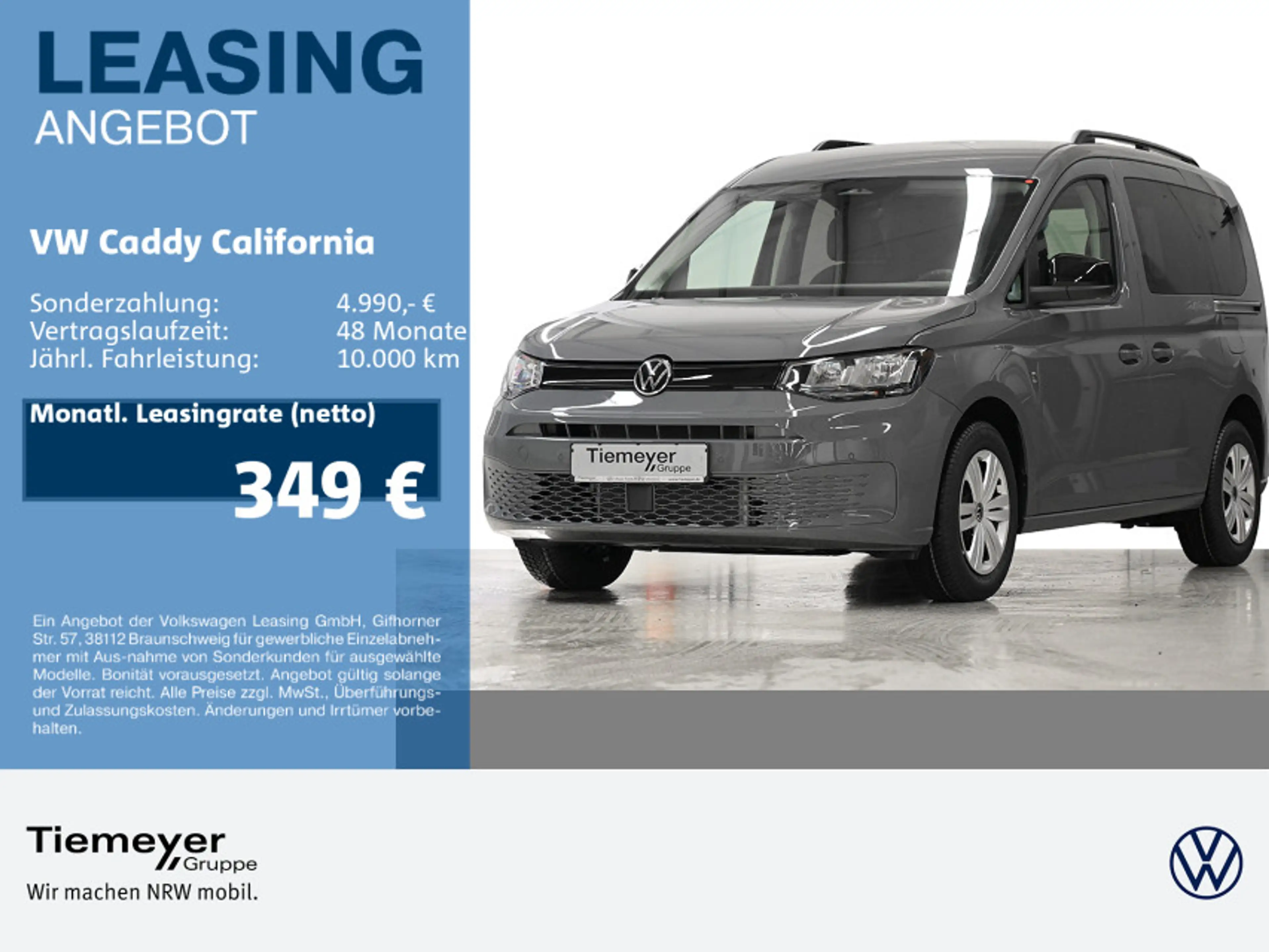 Volkswagen Caddy VW NFZ Caddy California 5-Sitze