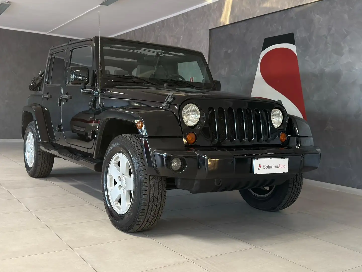 Jeep Wrangler Wrangler Unlimited 3.8L V6 Sahara auto-UnicoPropr Noir - 1