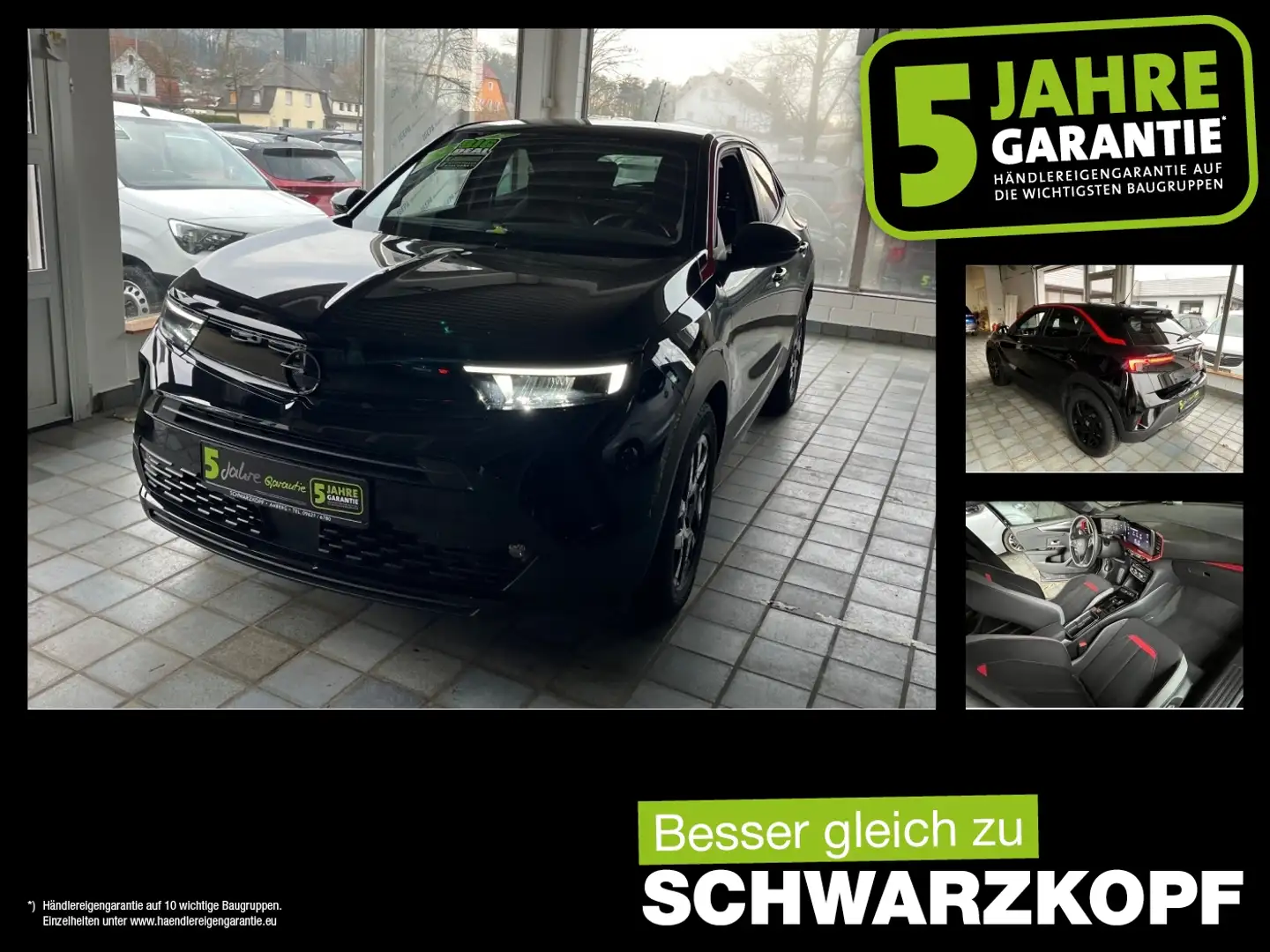 Opel Mokka-E Fin. ab 2,99 % Navi,Parkpilot,Sitzheizung Schwarz - 1