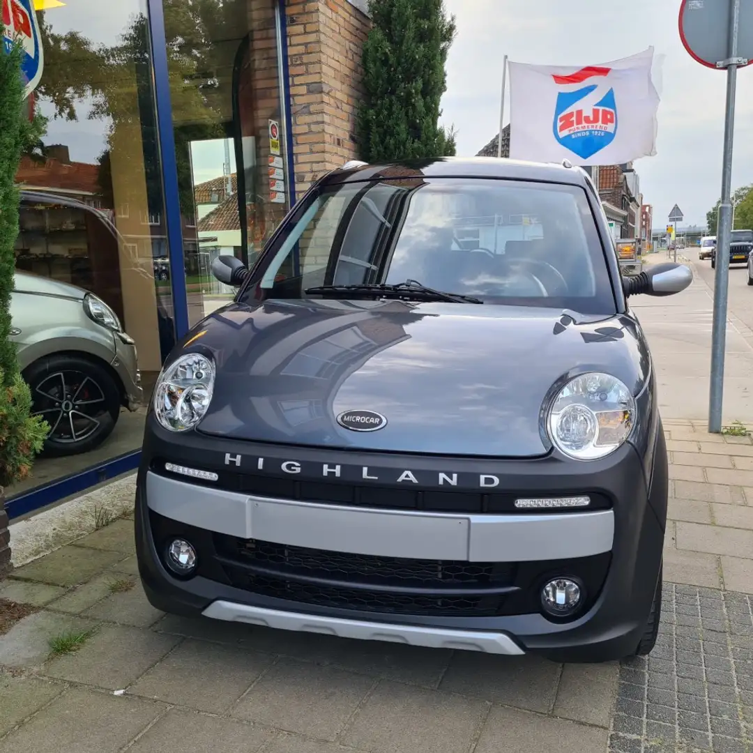 Microcar M.Go 3 PREMIUM HIGHLAND DCI Grijs - 2