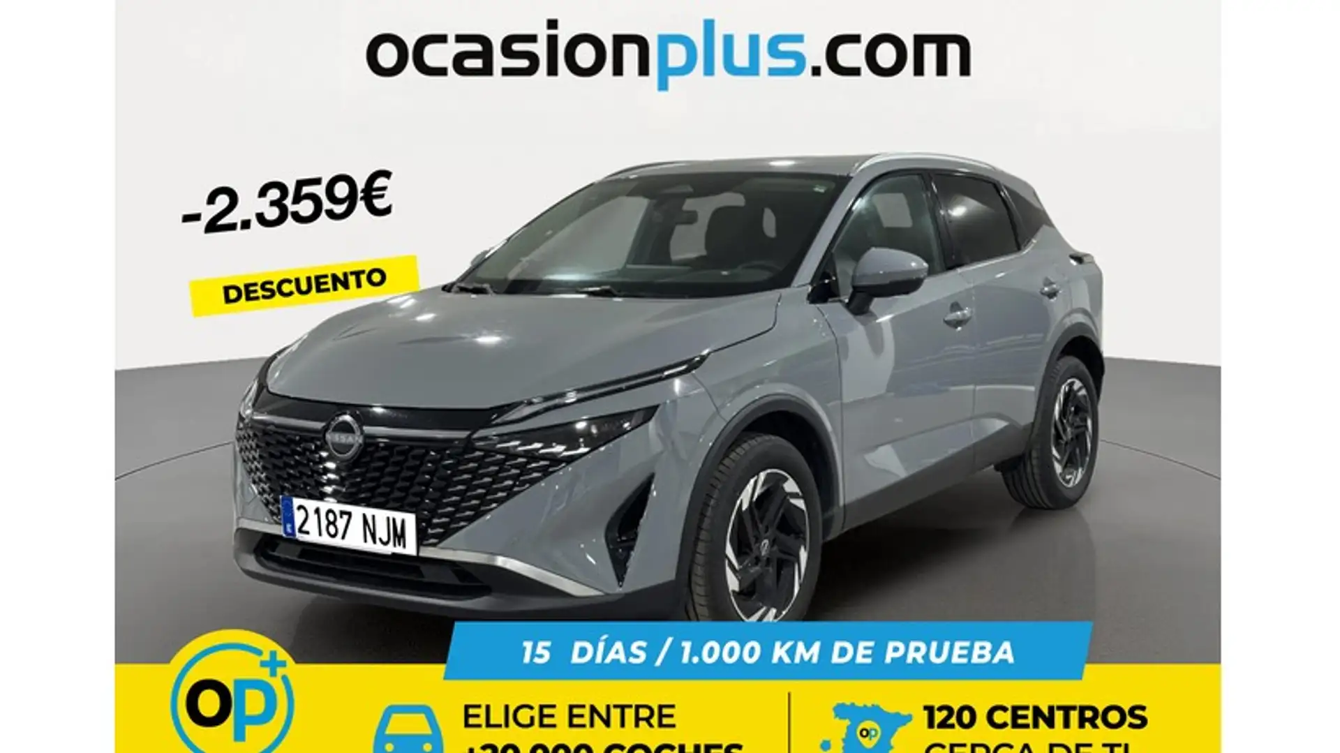 Nissan Qashqai 1.3 DIG-T mHEV 12V N-Connecta 4x2 103kW Gris - 1