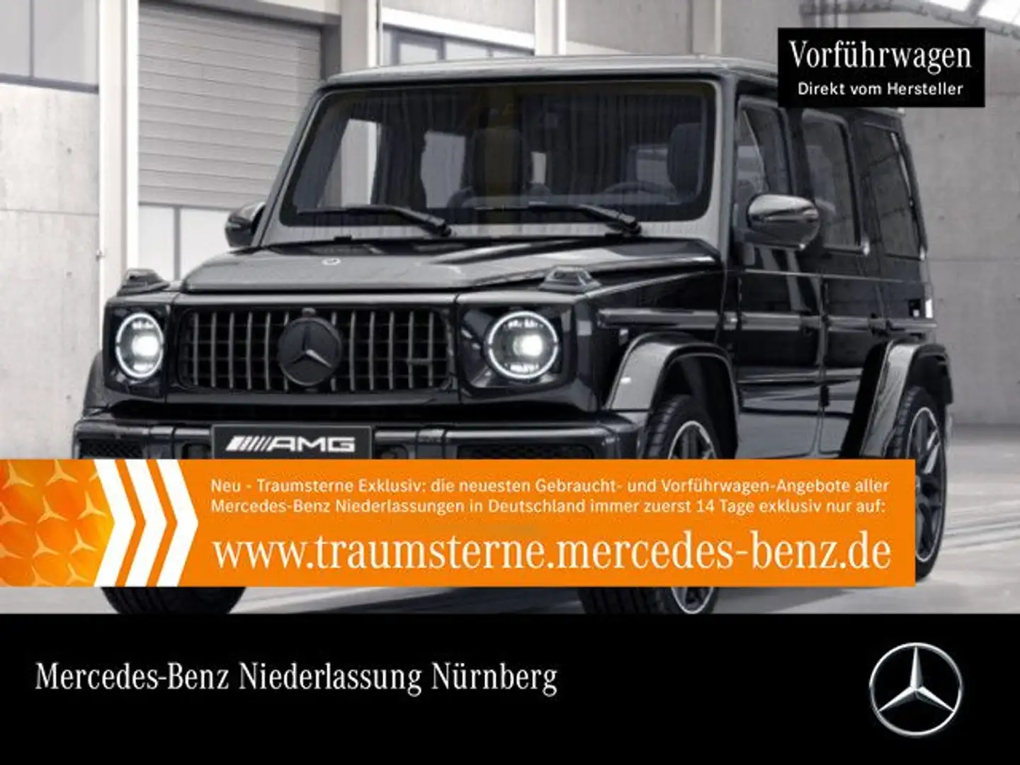 Mercedes-Benz G 63 AMG AMG Driversp Perf-Abgas WideScreen Stdhzg Distr. Noir - 1